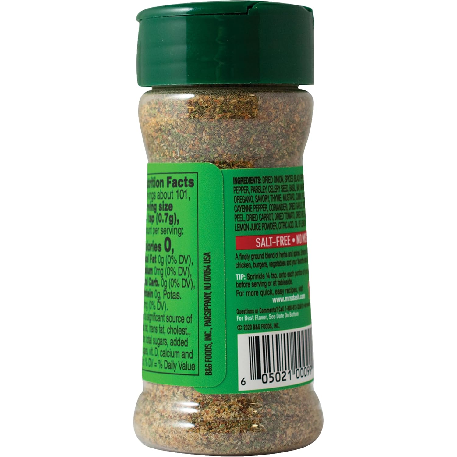 Dash Salt-Free Seasoning Blend, Everything But The Salt Seasoning Blend, 2.6 Ounce