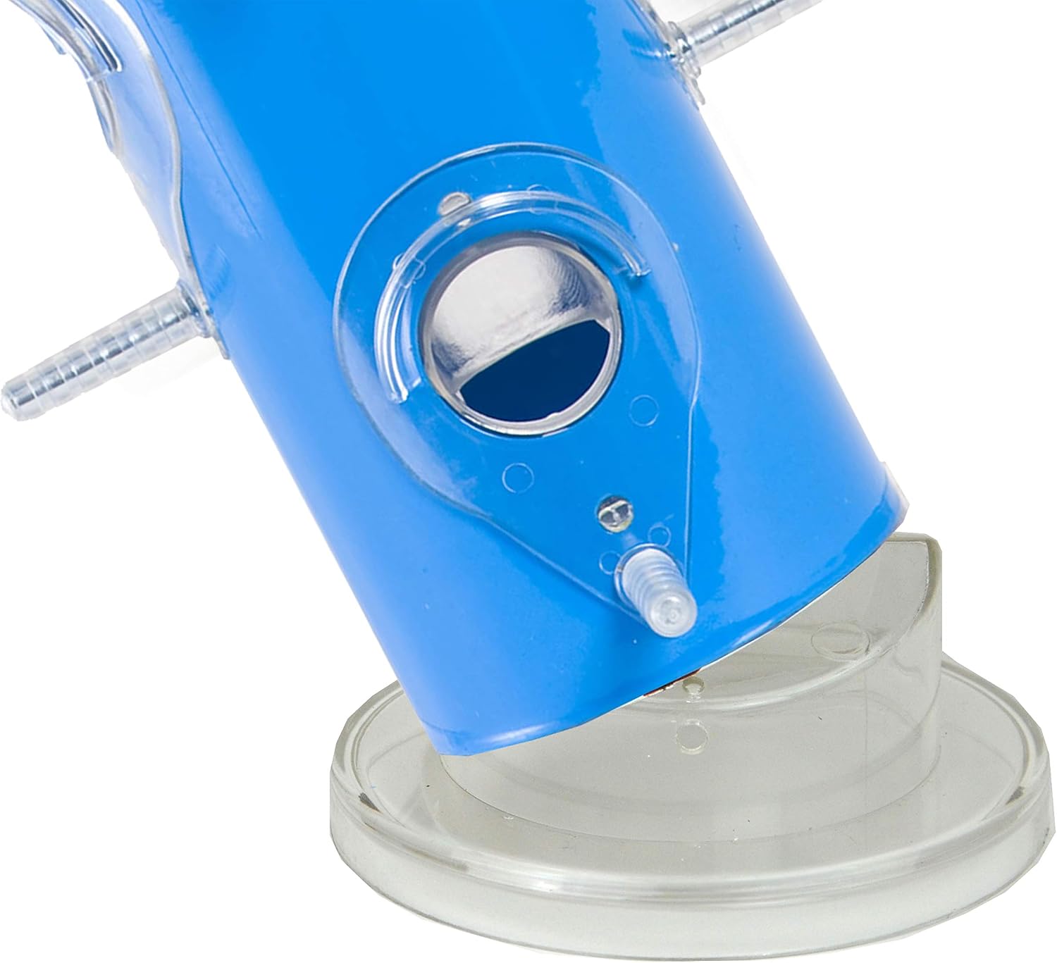 Perky-Pet Blue Metal Tube Wild Bird Feeder - 1 lb Capacity for Wild Bird Seed - Durable Construction - 391