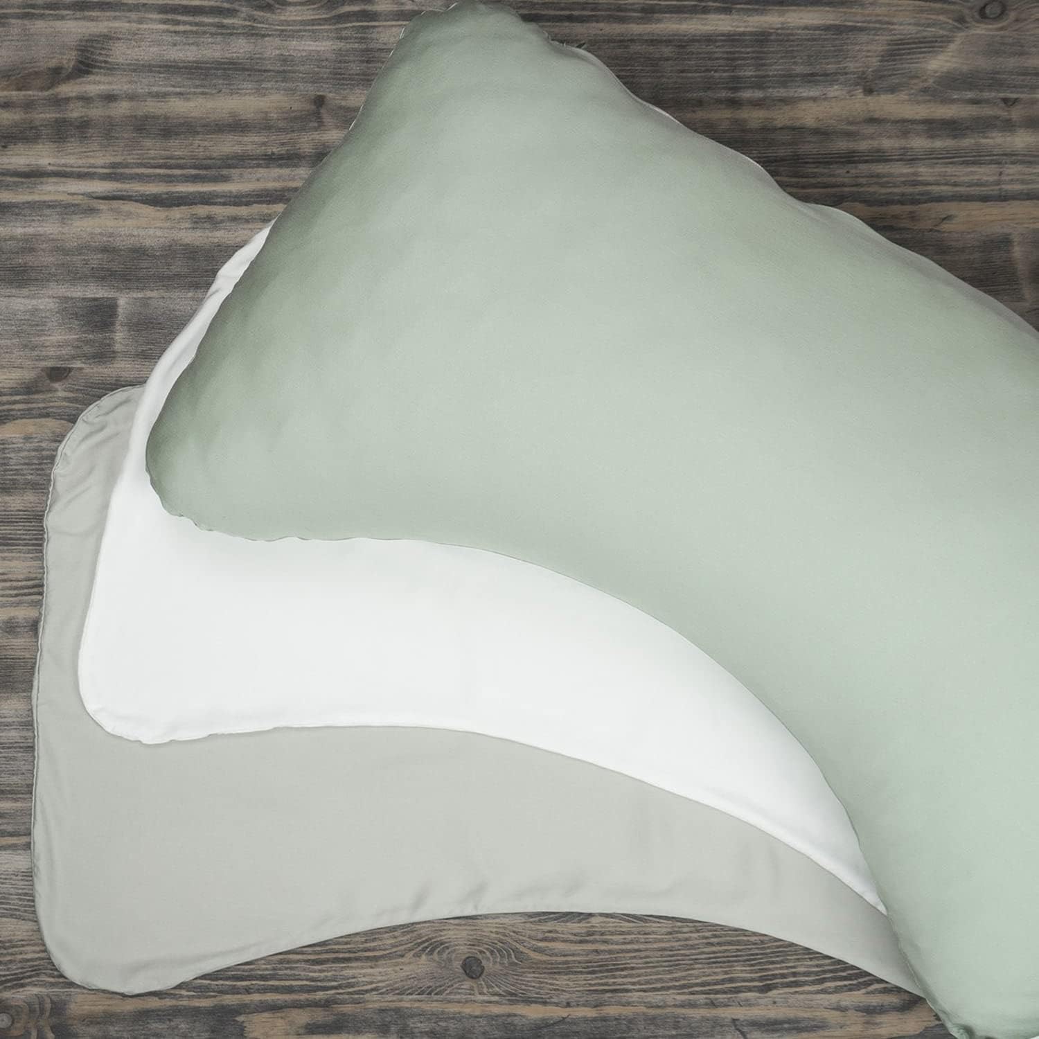 Honeydew Queen Side Pillow Case - Fits The Scrumptious and Essence Curved Pillows for Side Sleeping - Comfortable and Soft Cooling Viscose Made from
