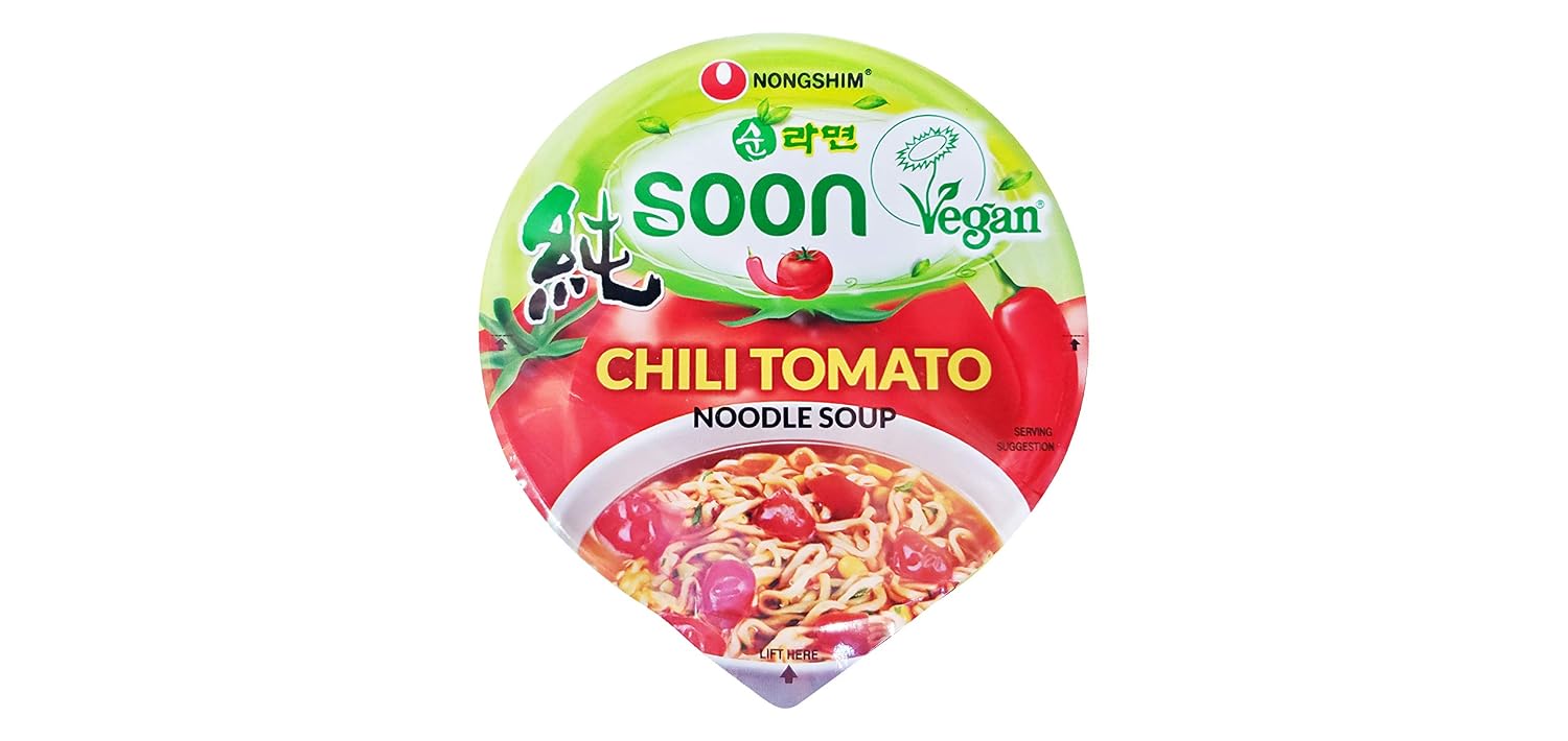 Nongshim Shin Noodle Ramyun, Gourmet Spicy Picante, 4.2-Ounce Packages (Pack of 16)