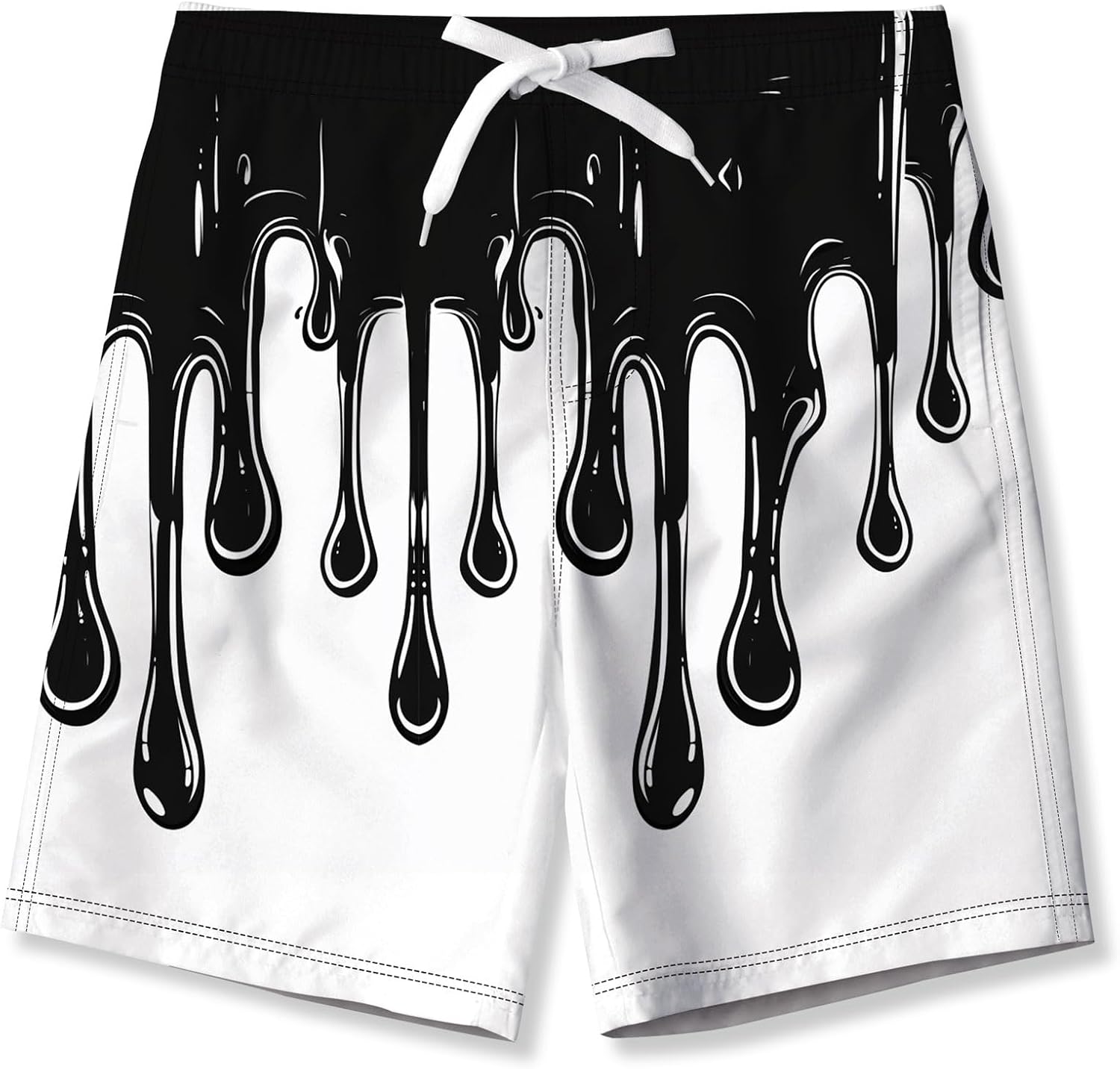 BFUSTYLE Boys Swim Trunks Mesh Lining Kids Bathing Suit 5-14 Years Shorts