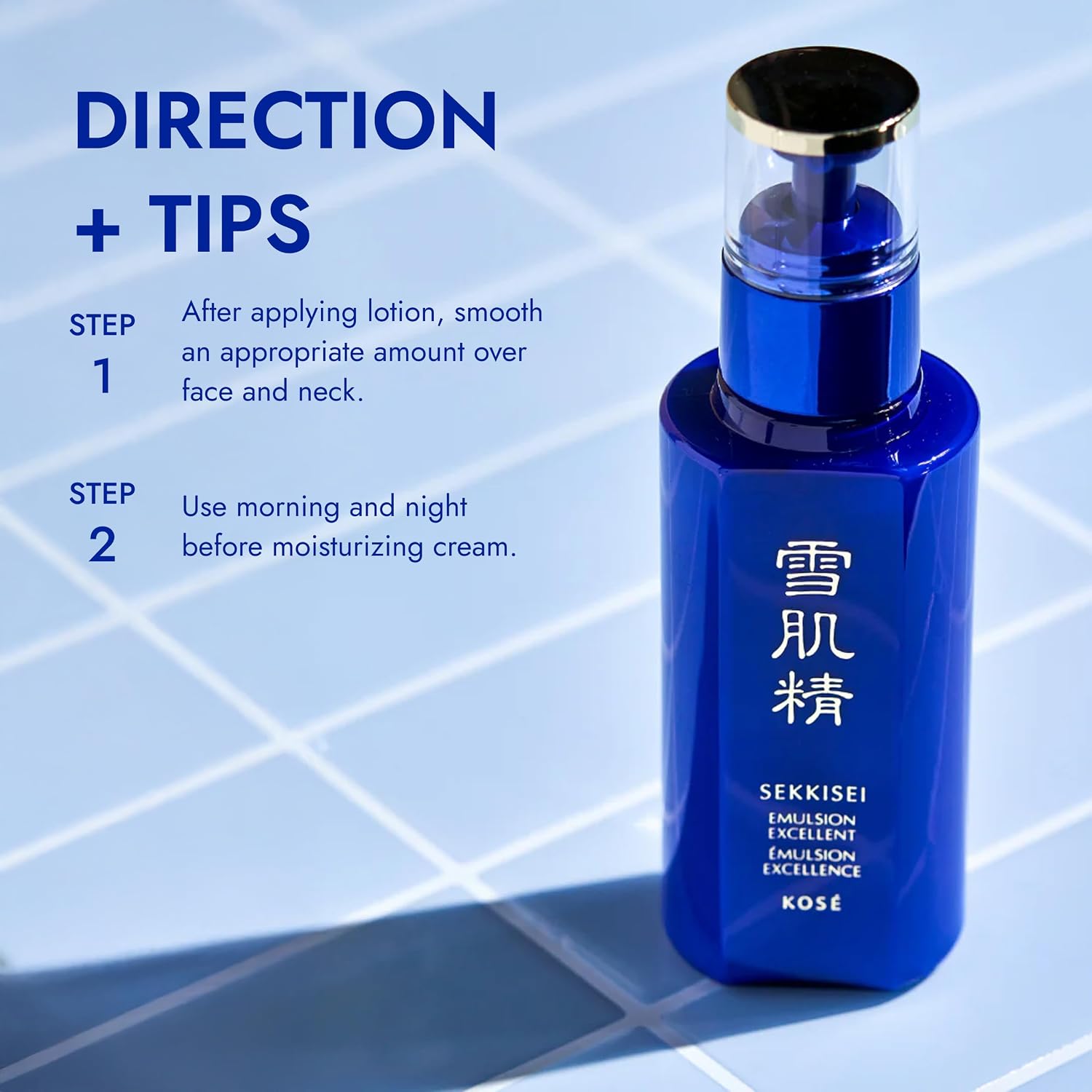 SEKKISEI :: Emulsion Excellent, Hydrating Face Serum, 4.7 Ounce (140mL)