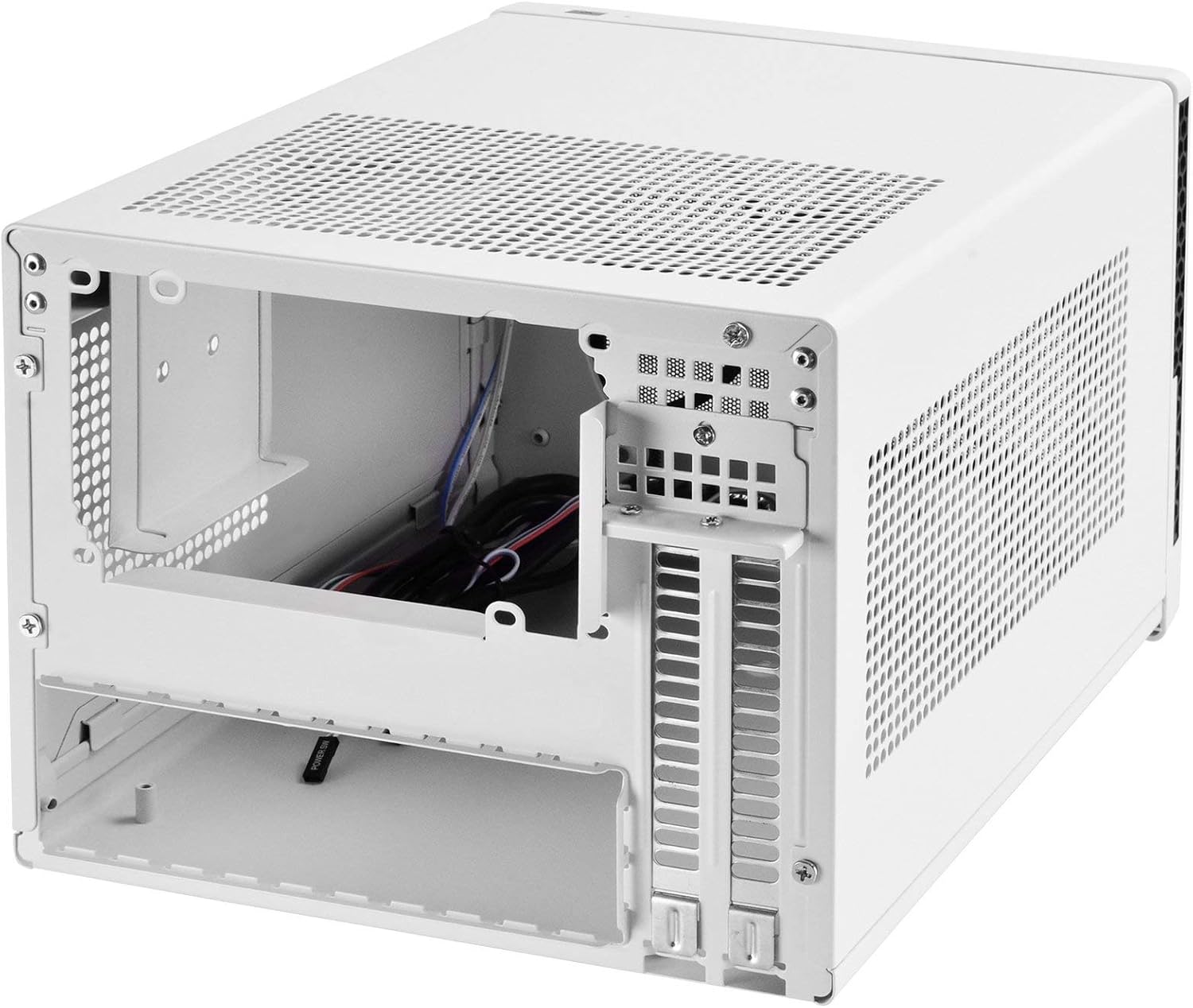 Silverstone Computer Case with Mesh Front Panel,Black (SG13B)