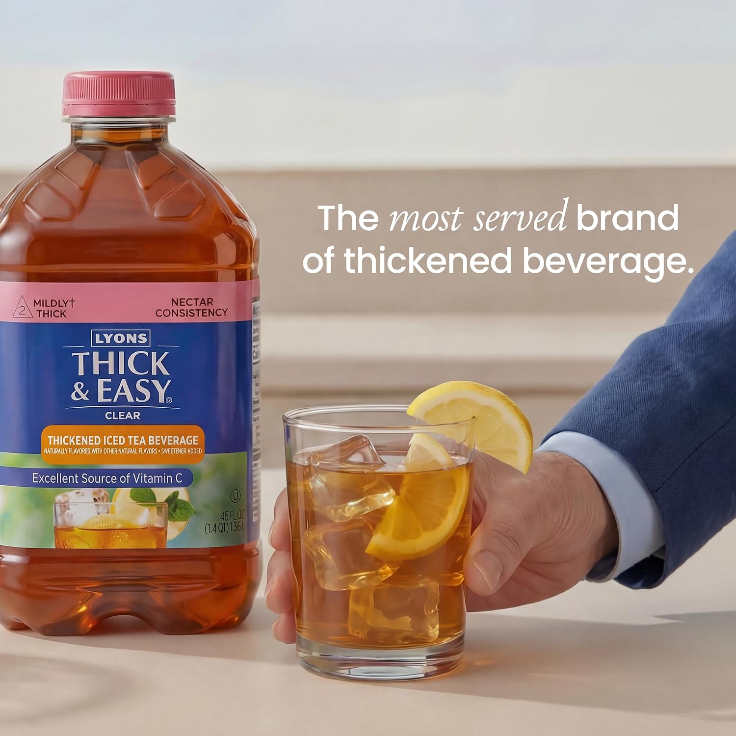 Thick & Easy Thickened Orange Juice, IDDSI Level 3 Ready-to-Drink Thickened Beverage for Swallowing Support, Moderately Thick Honey Consistency, 4 fl oz Cups - 24 Pack | IDDSI Level 3, Ready-to-Drink, Beverage for Swallowing Support, Moderately Thick Hon…