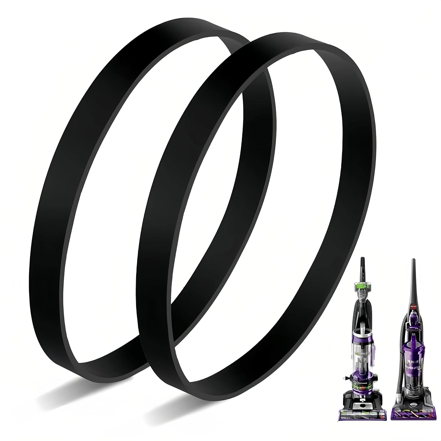 JEDELEOS Replacement Belts for Bissell Model 2252 2253 2254 22543 2255 2256 2258 2259 2260 2316 1309 1790 1792 1793 1413 2739 Powerlifter and
