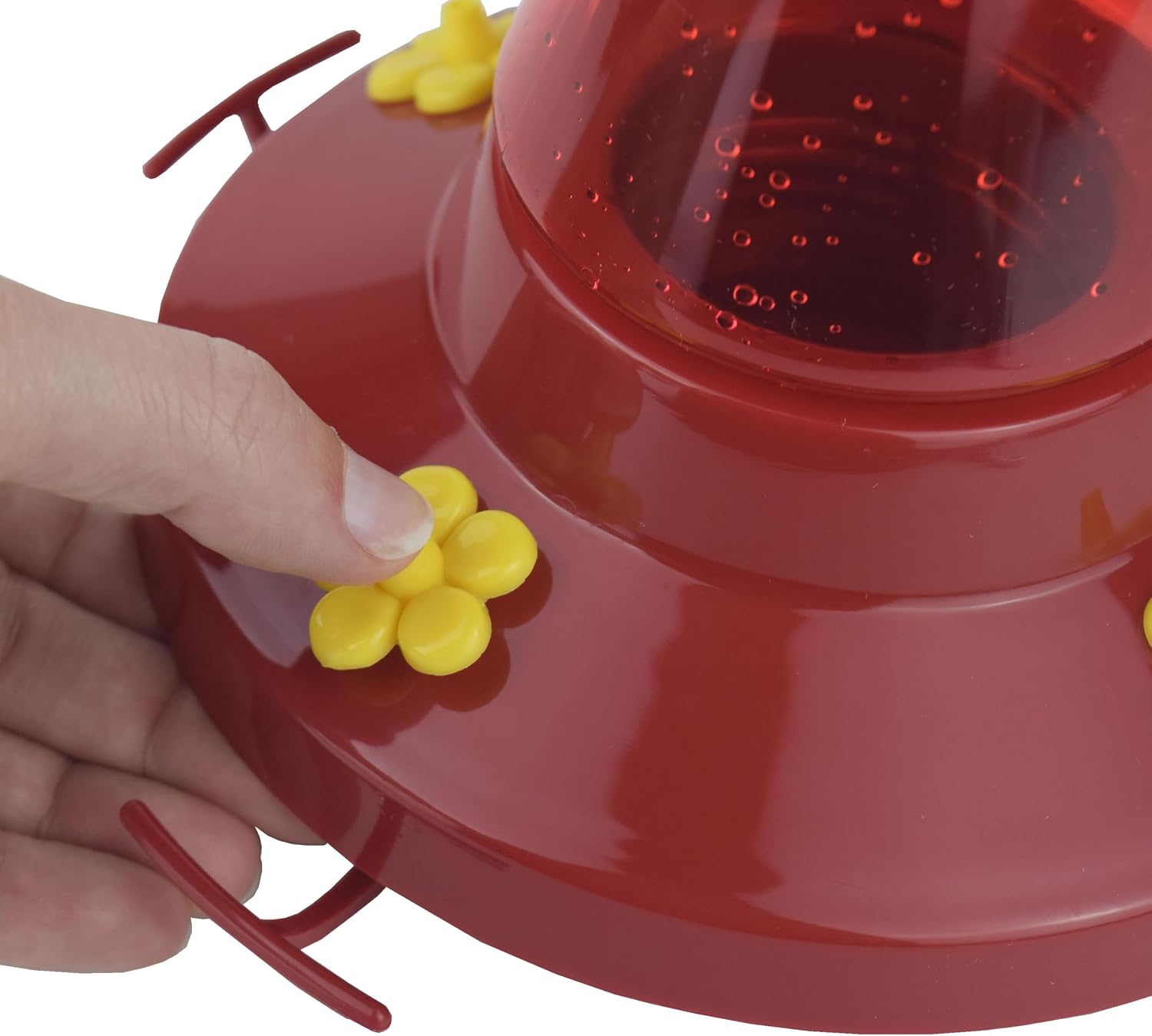 Perky Pet 202FB 9 Piece Yellow Hummingbird Feeder Replacement Flowers