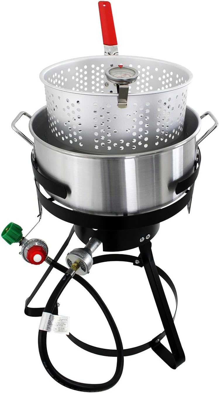 Chard FFPA105 Fish and Wing Fryer, Silver