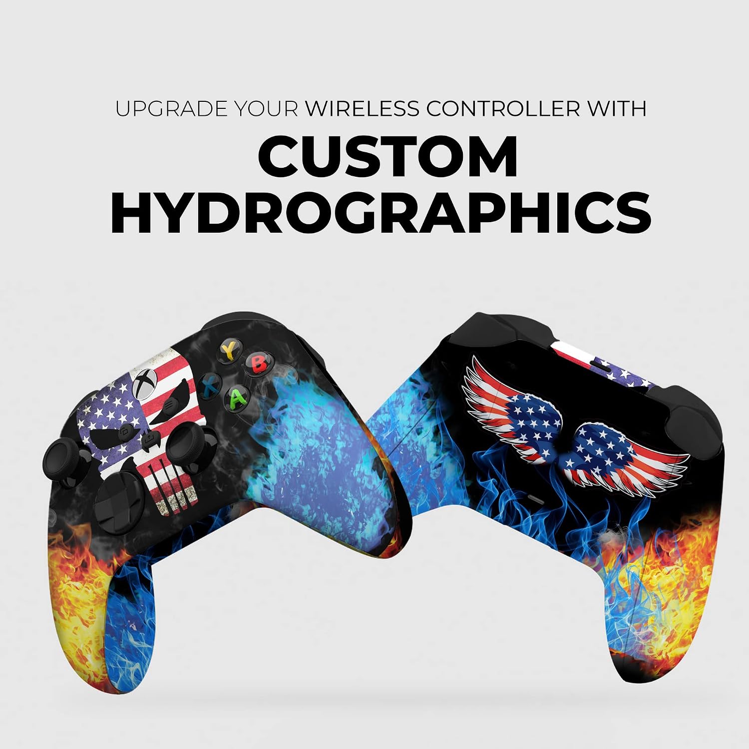 DreamController Green Weed Grass Custom X-box Controller Wireless compatible with X-box One/Series X/S Proudly Customized in USA with Permanent