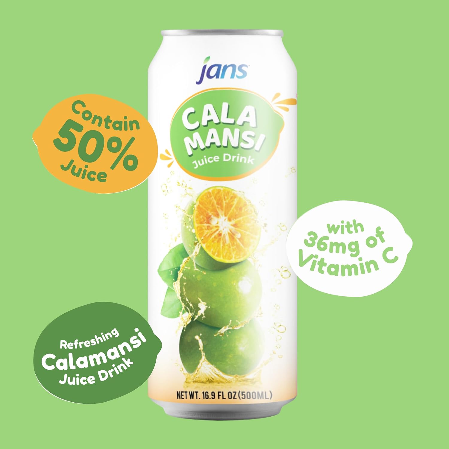 Jans 100% Coconut Water With Pulp, Unsweetened, 16.57 Fl Oz, Pack of 12