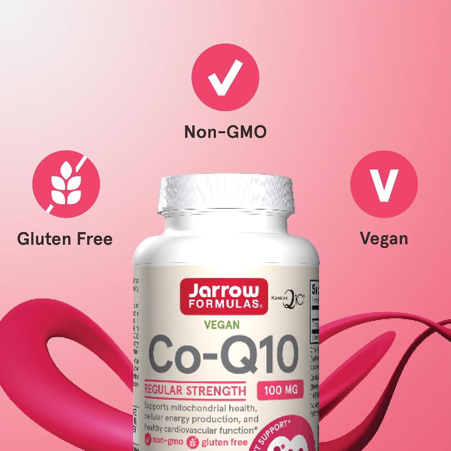 Jarrow Formulas Co-Q10 100 mg - Antioxidant Support for Mitochondrial Health