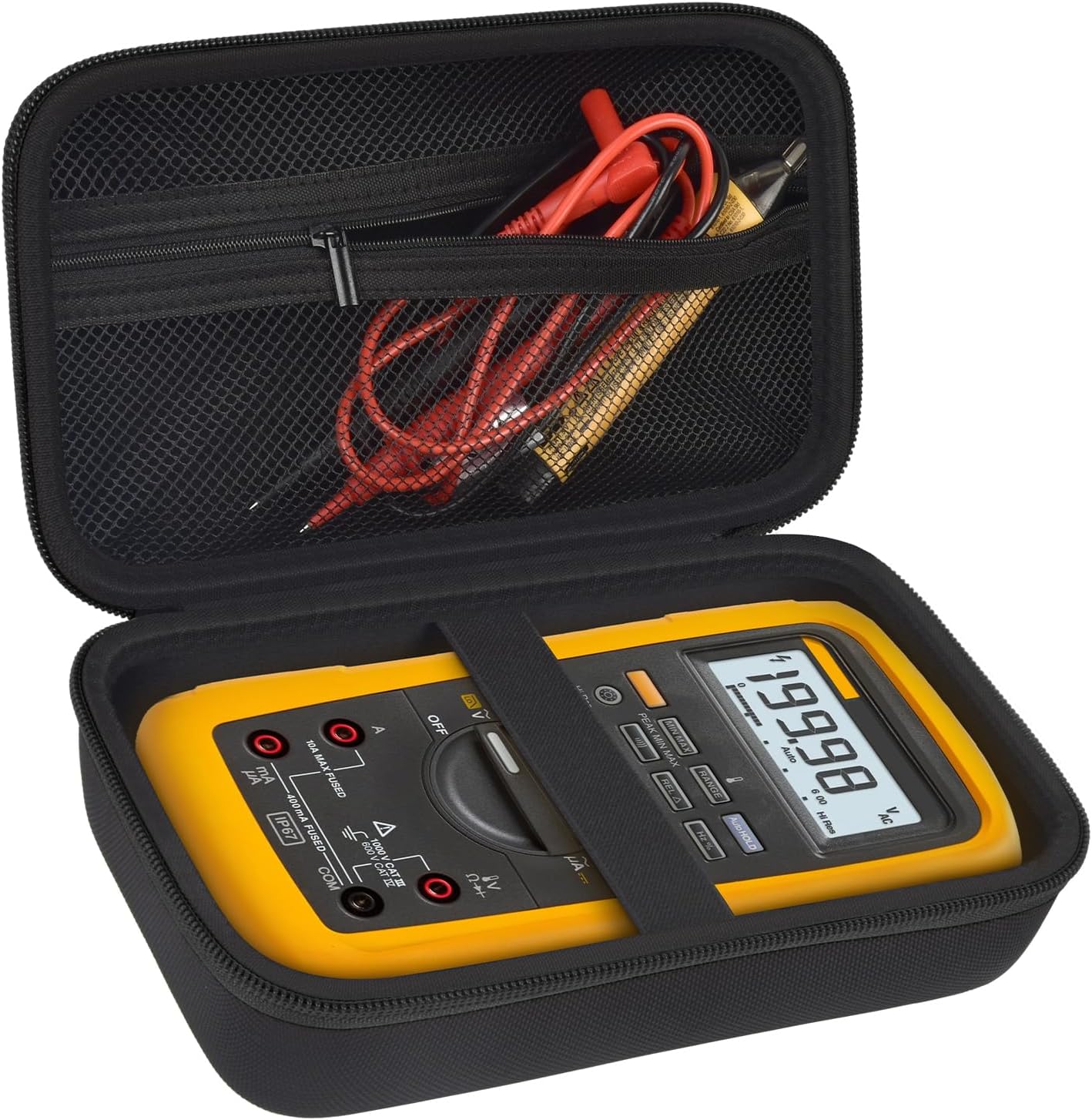 Comecase Hard Case for Fluke 87V/88V/15B+/17B+ and More Digital Multimeter