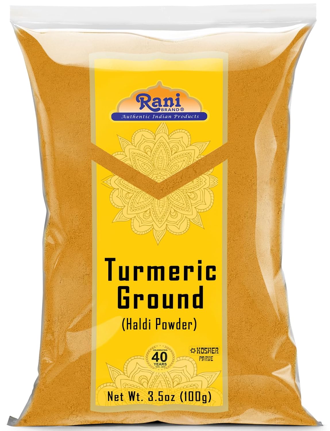 Rani Turmeric (Haldi) Root Whole Spice, Dried 7oz (200g) ~ All Natural | 100% Pure | Vegan | Gluten Friendly | NON-GMO | Kosher | Indian Origin