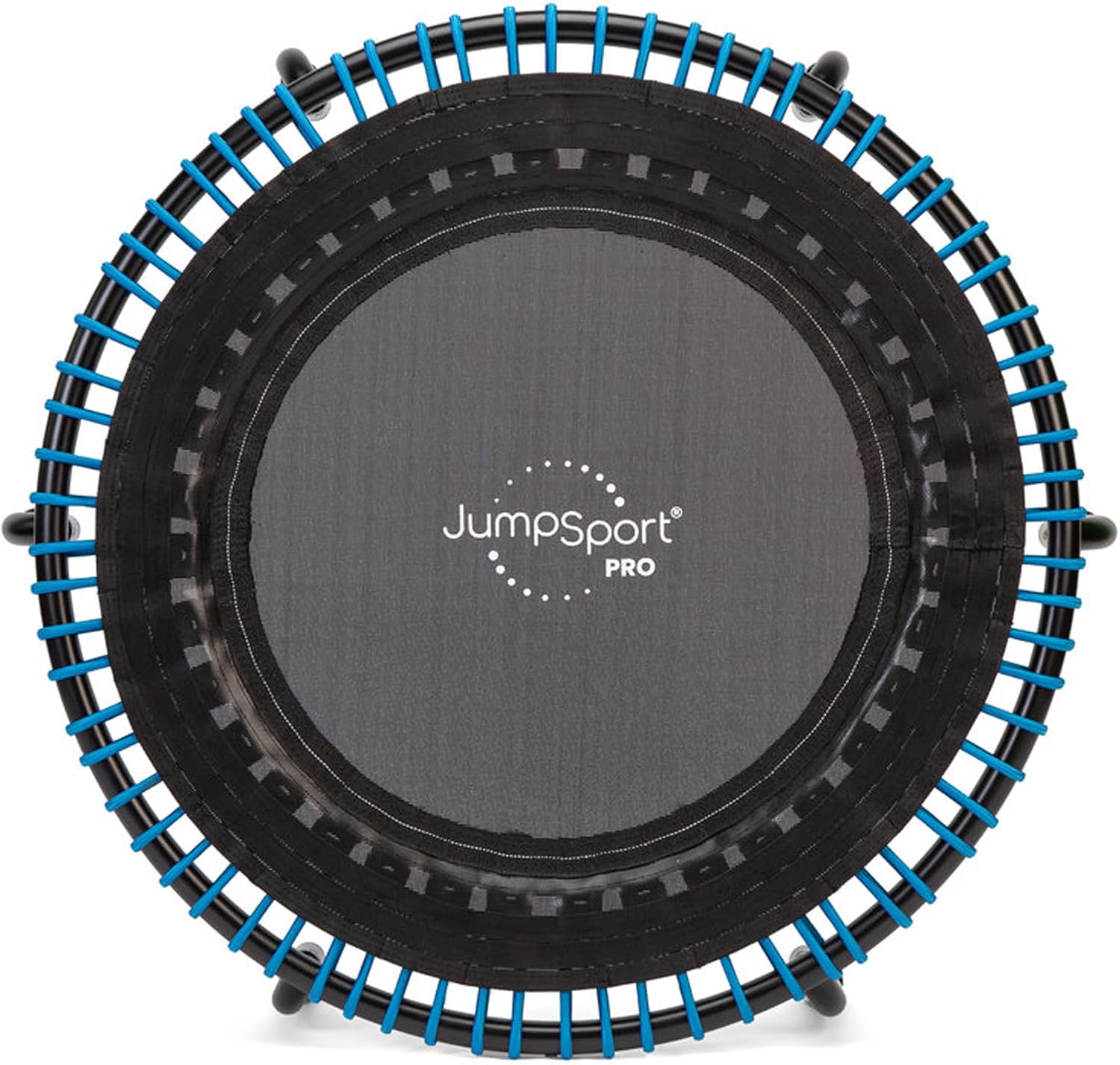 JumpSport 350 PRO 39 Inch Fitness Trampoline Indoor Rebounder Cardio Workout Equipment 300 lb Capacity
