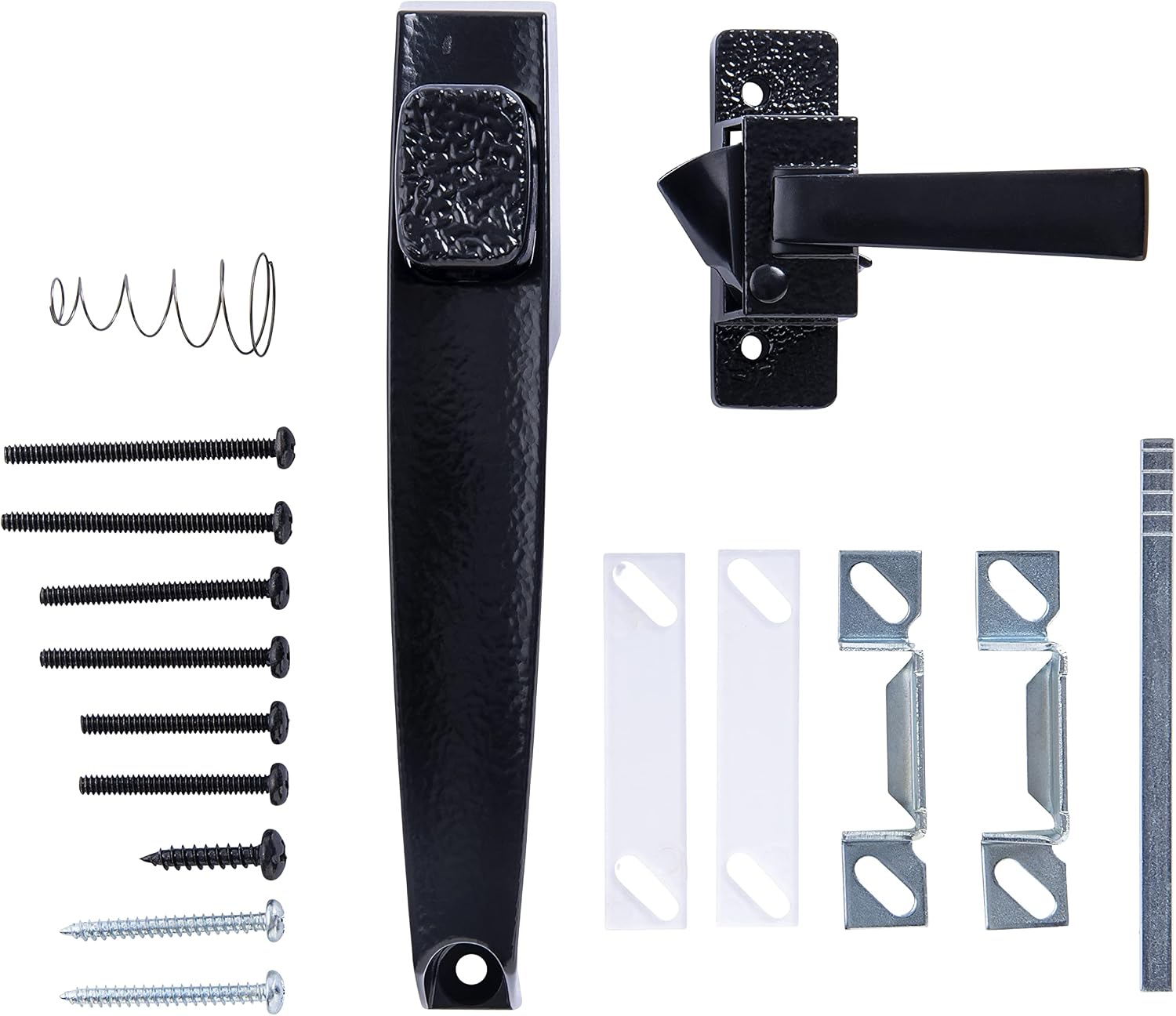 HAMPTON PRODUCTS-WRIGHT V398BL Push Button Latch, Black