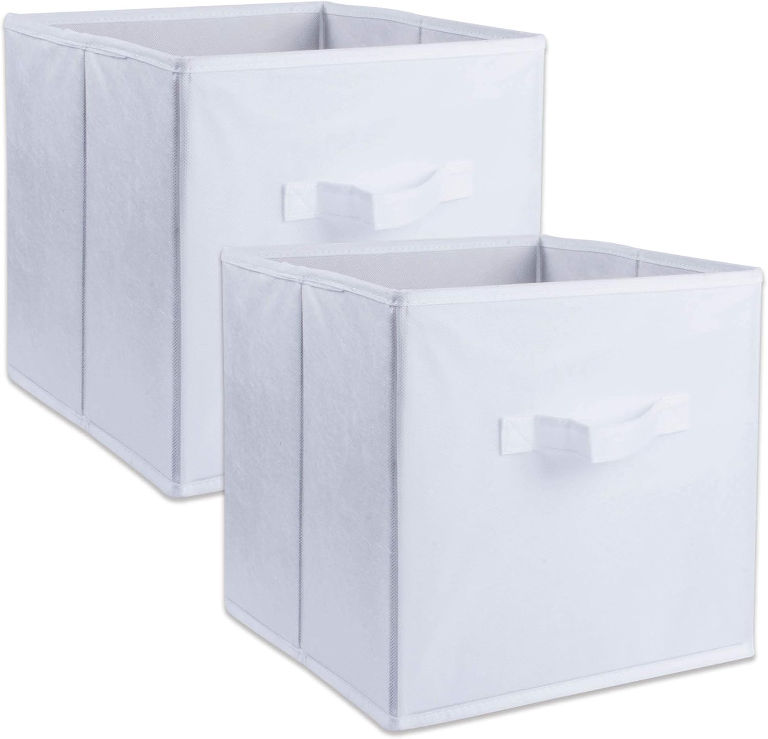 DII Collapsible Storage Organizer Bin, Large, 13" Cube, Pink, 2 Count