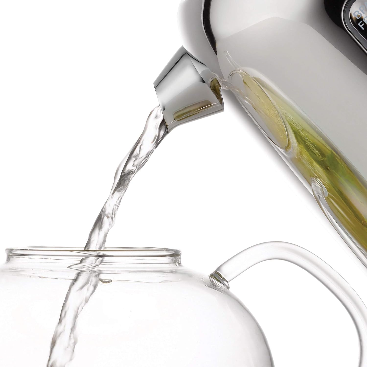 Dualit Classic Kettle - Polished Stainless Steel with Black trim- Quiet boiling kettle - 90 Second Boil Time - 1.7L Capacity, 1.5kW