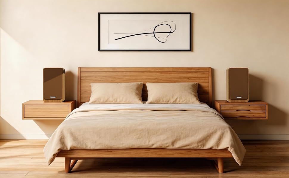 VENTOSONIDO Powered Bookshelf Speakers