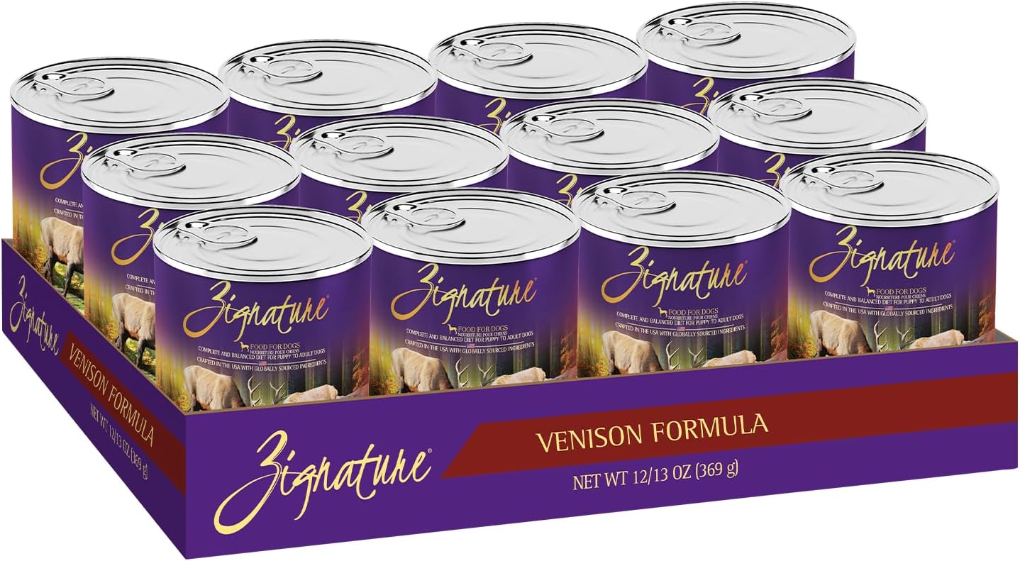 Zignature Turkey Formula Grain-Free Wet Dog Food 13oz, case of 12