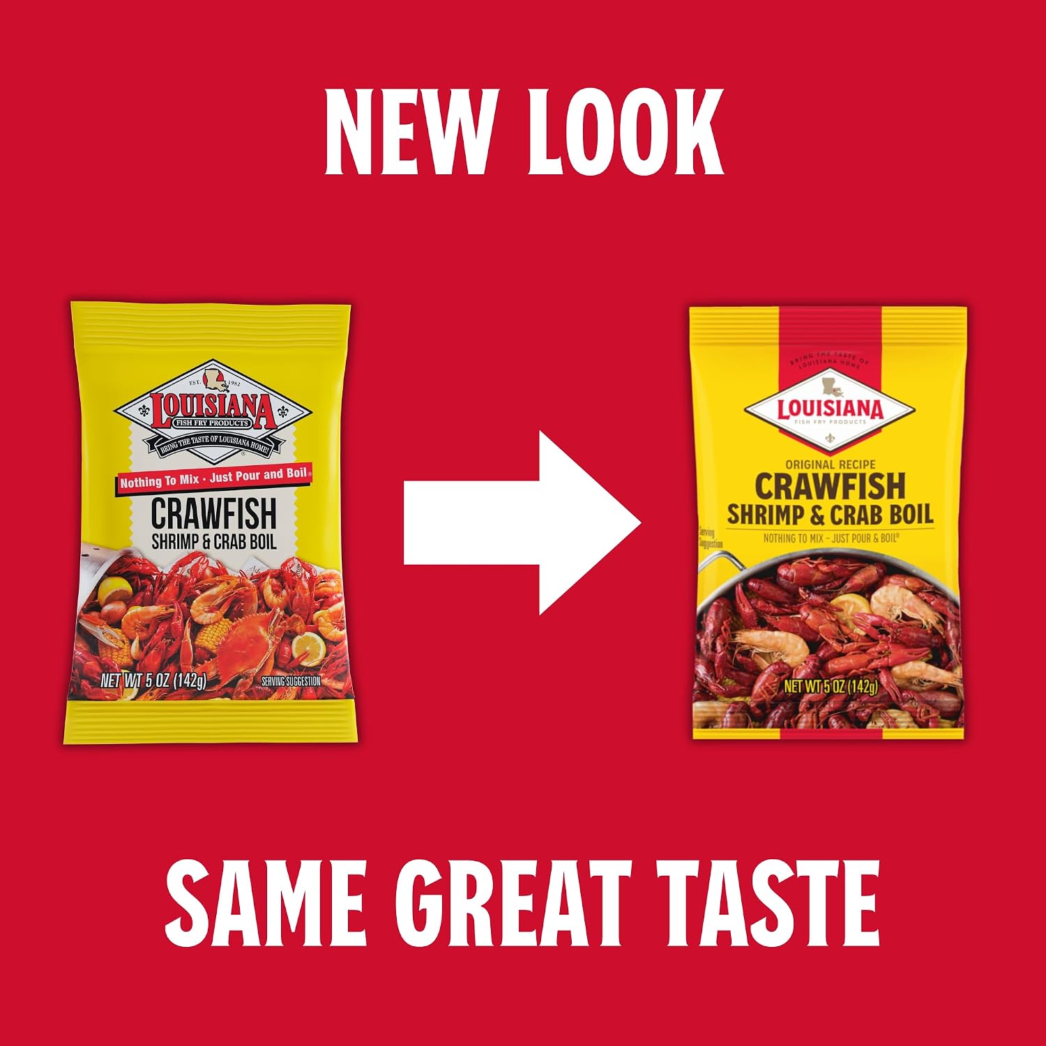 Louisiana Fish Fry Crawfish, Shrimp & Crab Boil Seasoning 5 oz