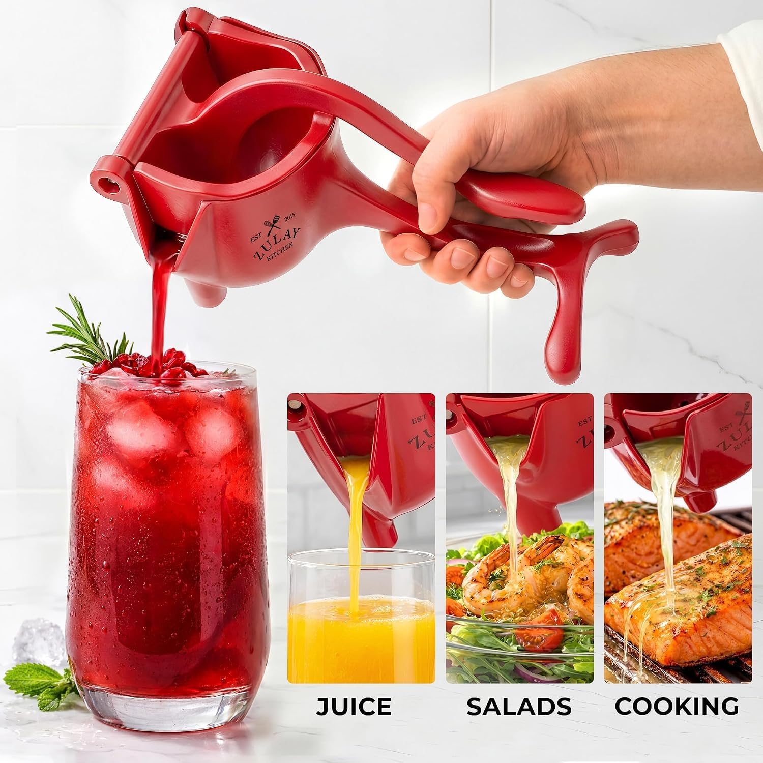 Zulay Kitchen Manual Fruit Juicer