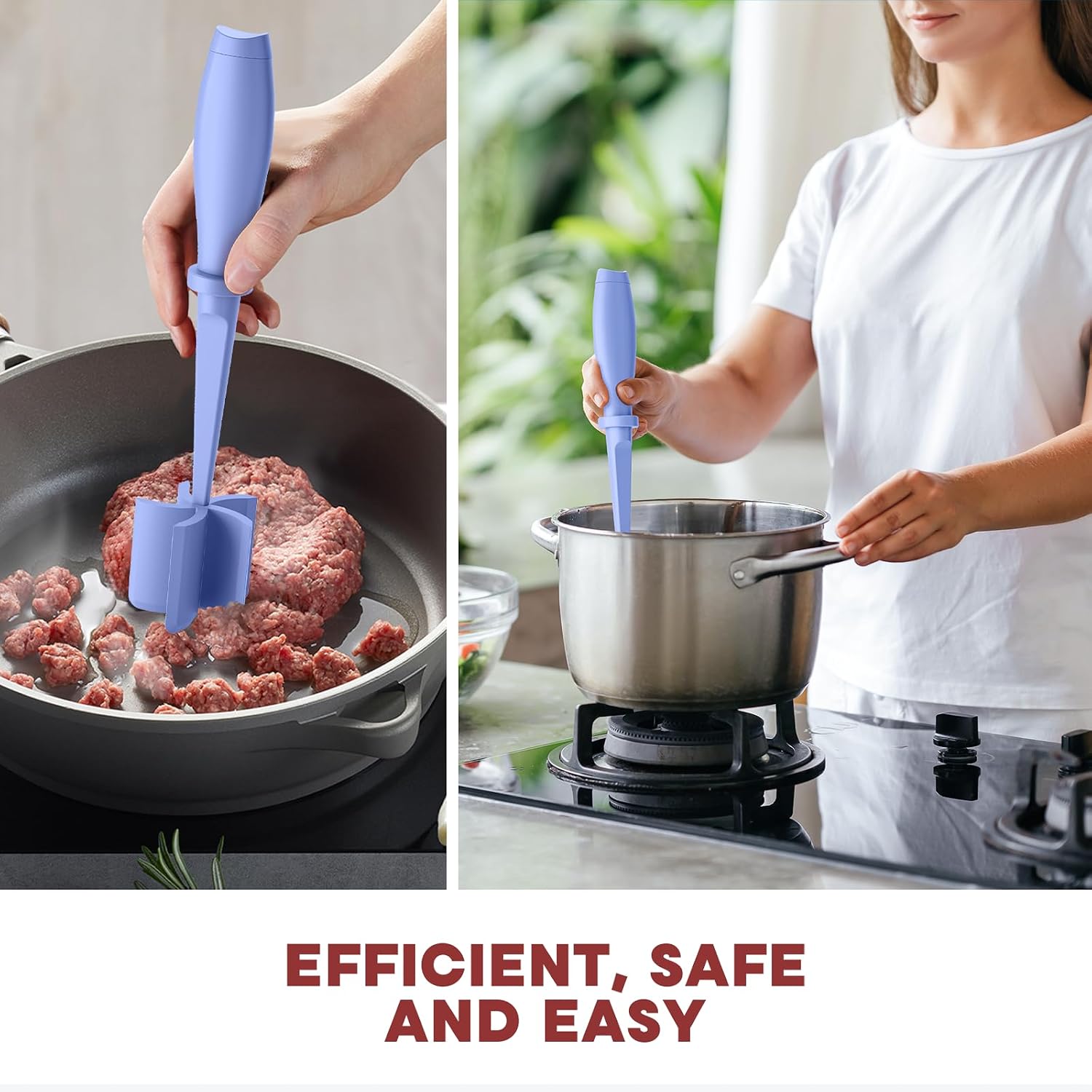 PGYARD Meat Chopper Hamburger Grinder, Kitchen Smasher for Ground Beef
