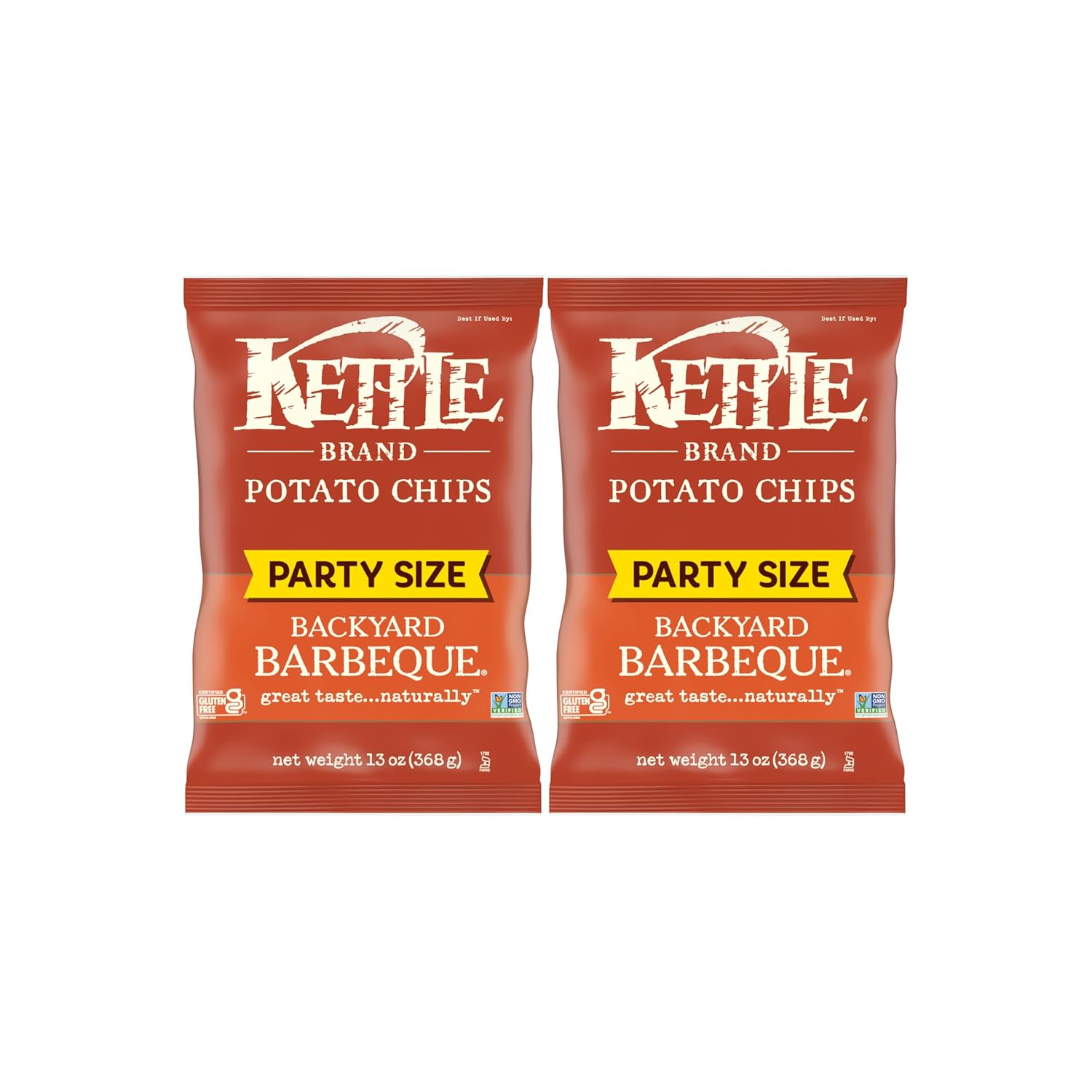 Kettle Brand Potato Chips, Backyard Barbeque Kettle Chips, 5 Oz