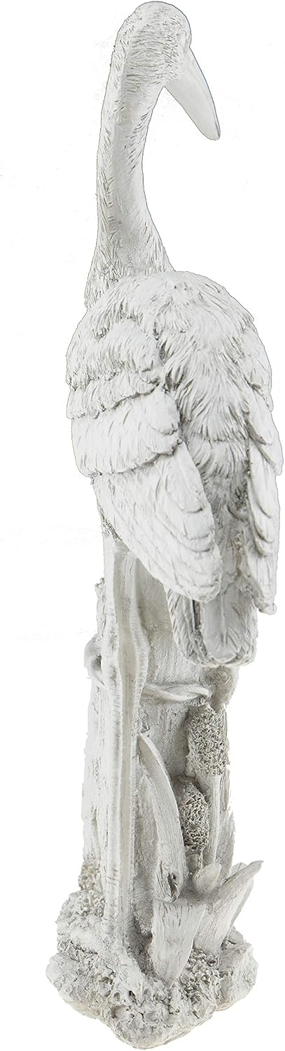 Bird Resin Garden Statue | Outdoor Indoor Figurine Gift Decoration for Home Décor, Patio, Yard, and Garden