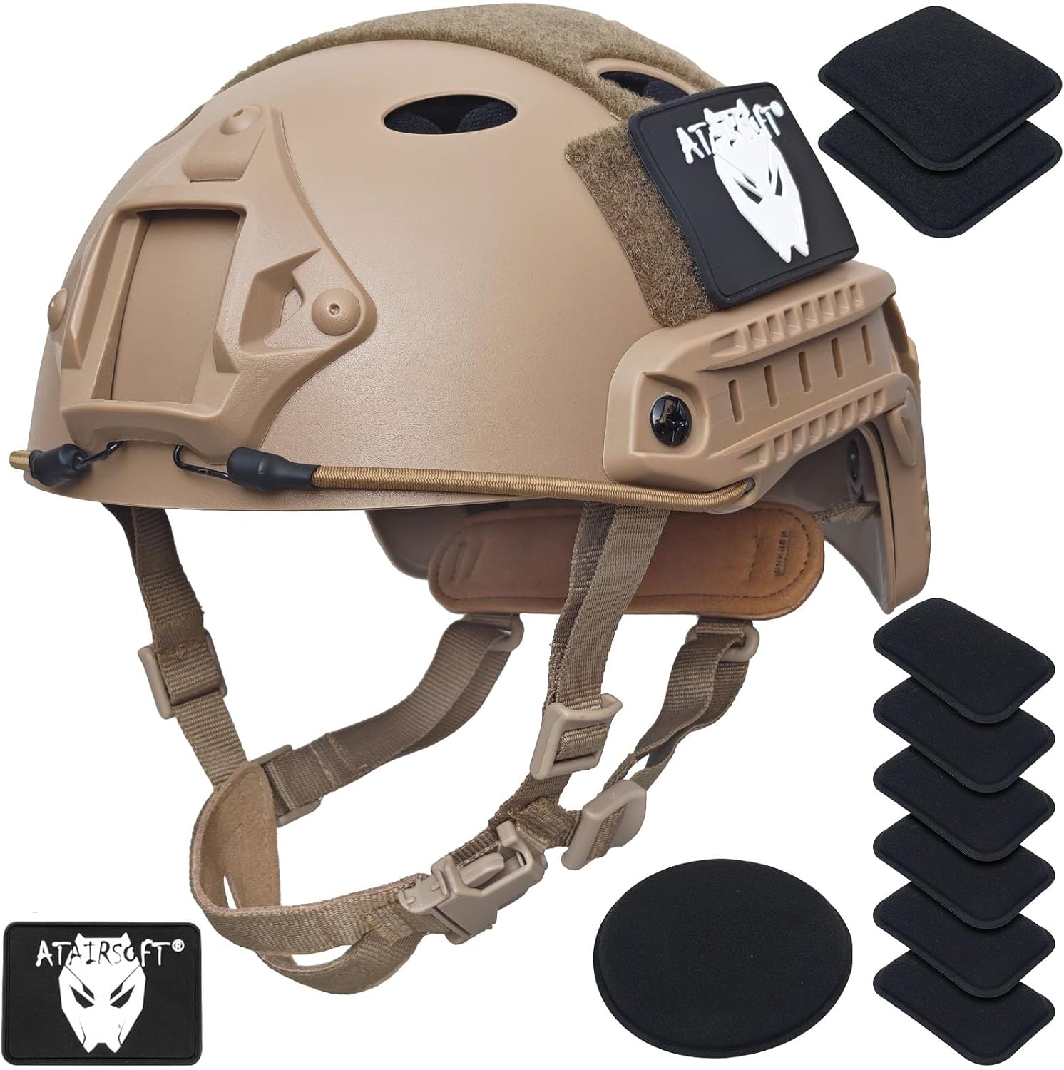 PJ Type Tactical Paintball Airsoft Fast Helmet