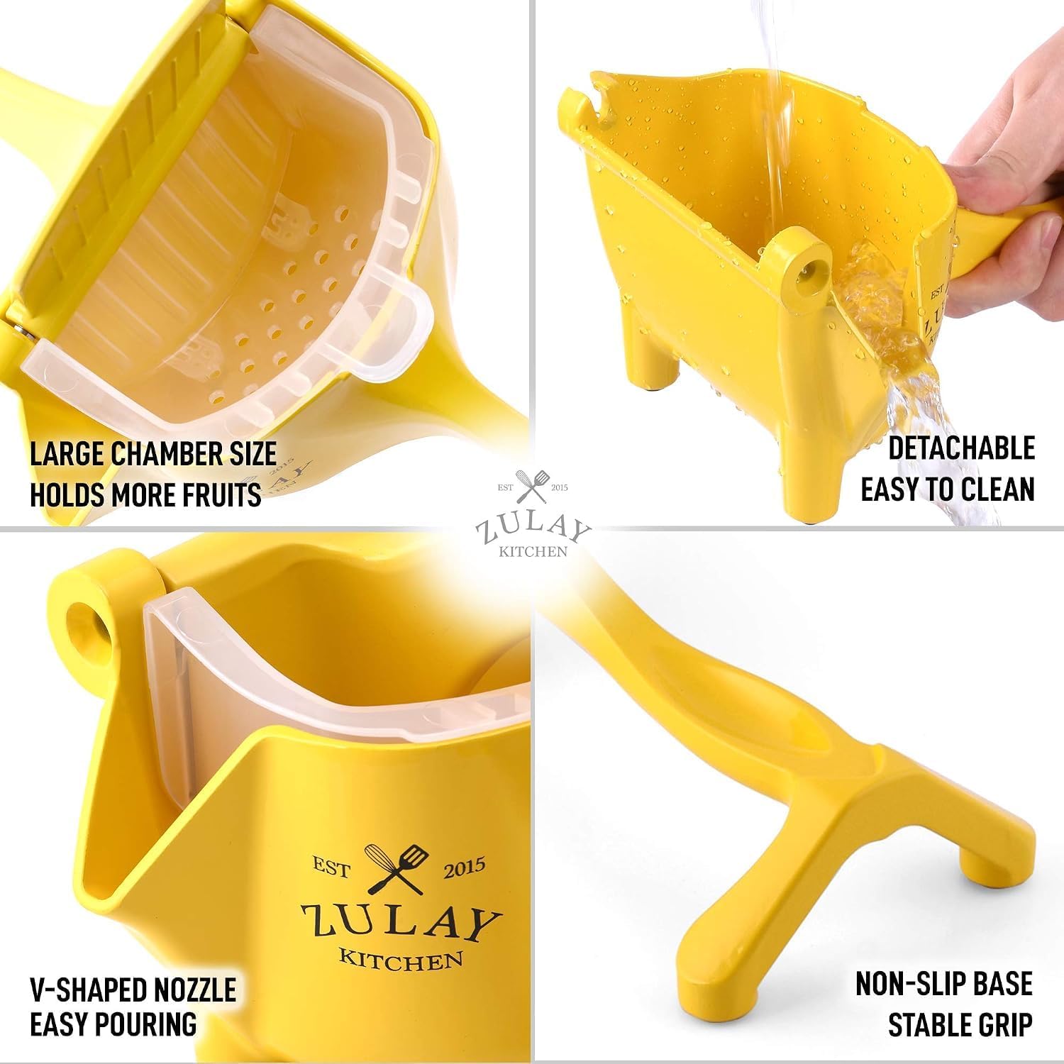 Zulay Kitchen Manual Fruit Juicer