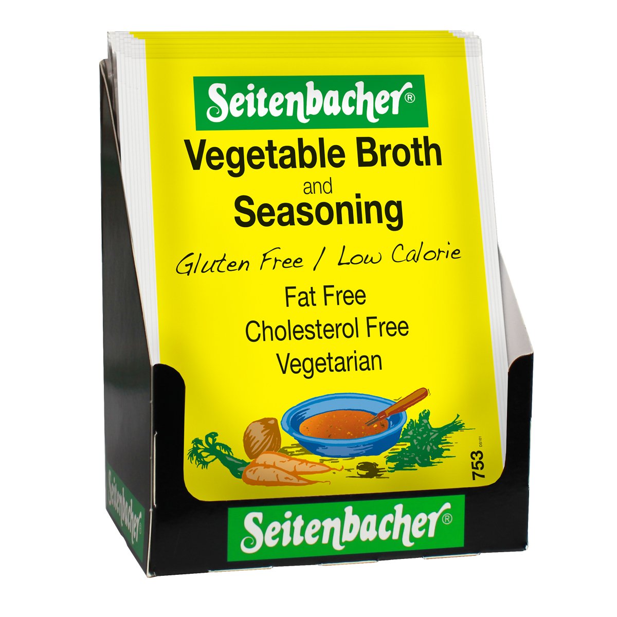 Seitenbacher Vegetable Broth and Seasoning - 5 oz. can