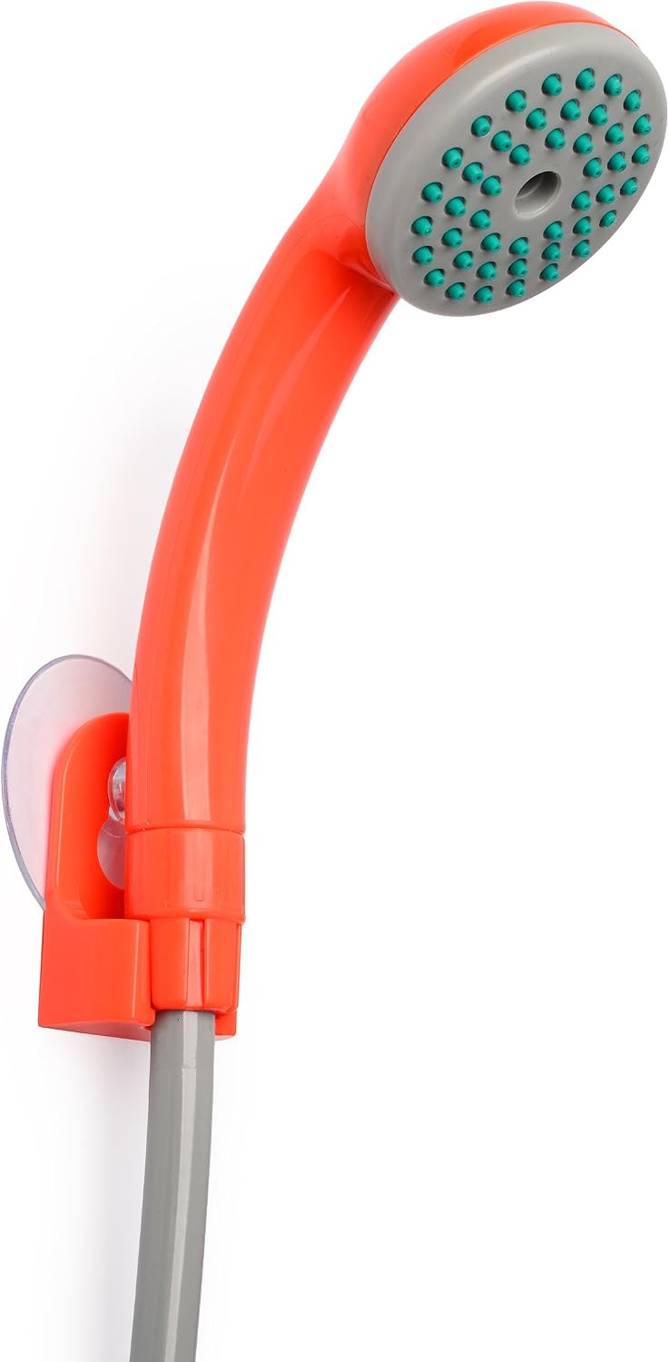 Ivation Portable Outdoor Shower, Battery Powered, Water Pump, Rechargeable | Pumps from any basin, sink, or tub for camping, dog washing, baby bathing
