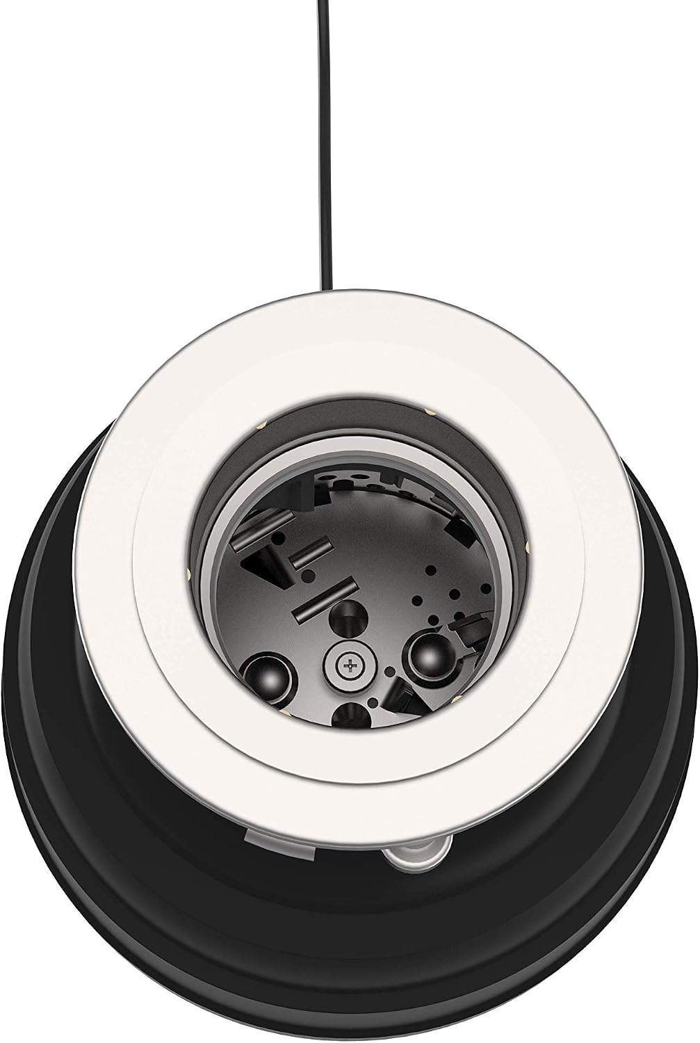 Waste Maid Garbage Disposal, Anti-Jam, Continuous Feed, 1/2 HP Standard | Anti-Jam Stainless Steel Food Waste Grinding System, Quiet Continuous Feed, Easy 3-Bolt Mount, 8-Yr Warranty 10-US-WM-158-3B