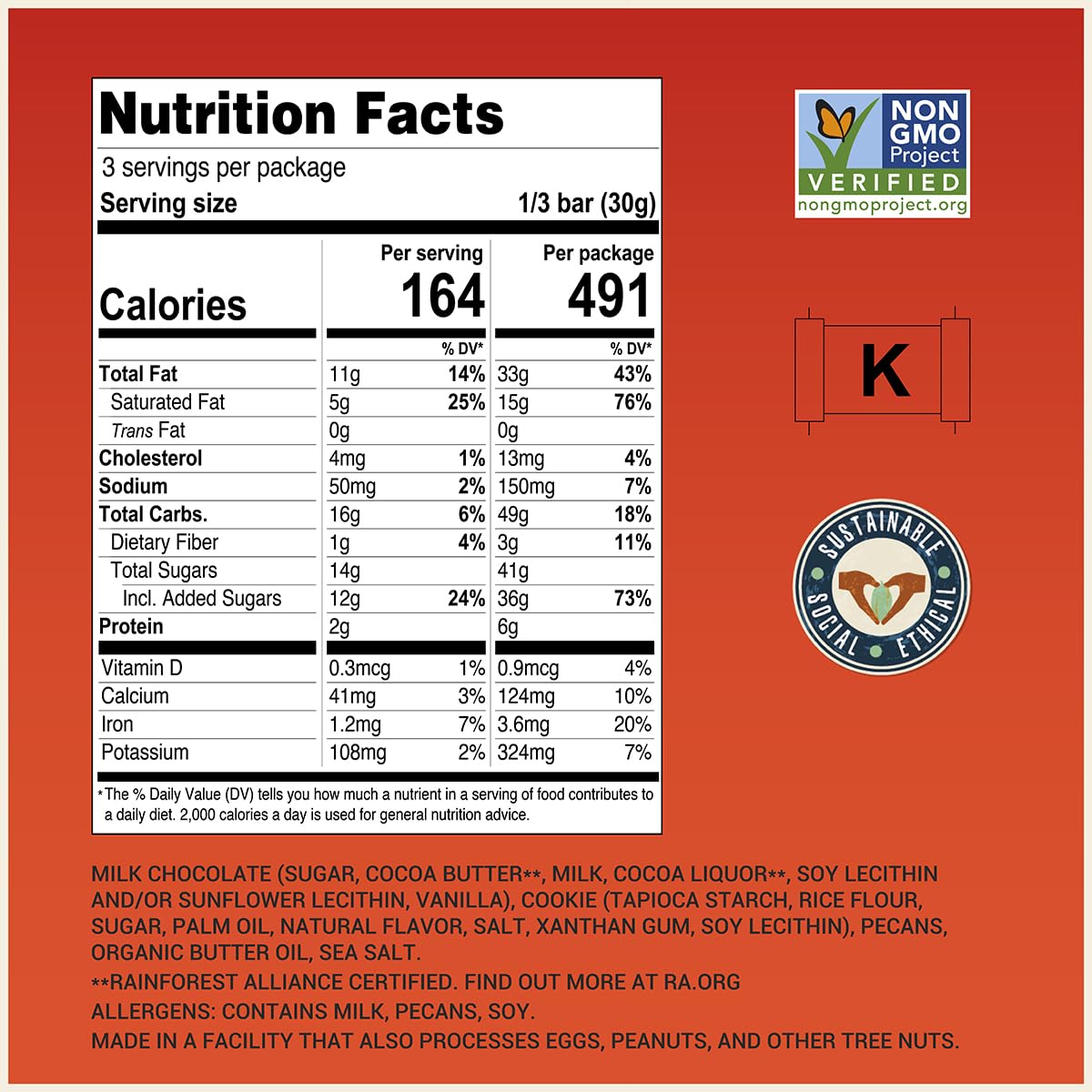 Chocolove Creamy Milk Chocolate Bars | 33% Cocoa | Crafted with Silky Premium Chocolate | Non-GMO, & Gluten-Free, 3.2 oz Bar (12 Pack)
