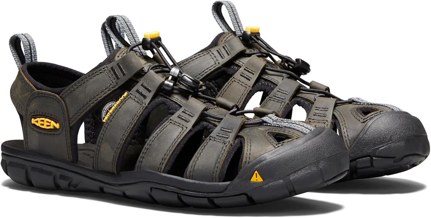 KEEN Men's Clearwater CNX Closed Toe Lightweight Adventure Hiking and Water Sandals