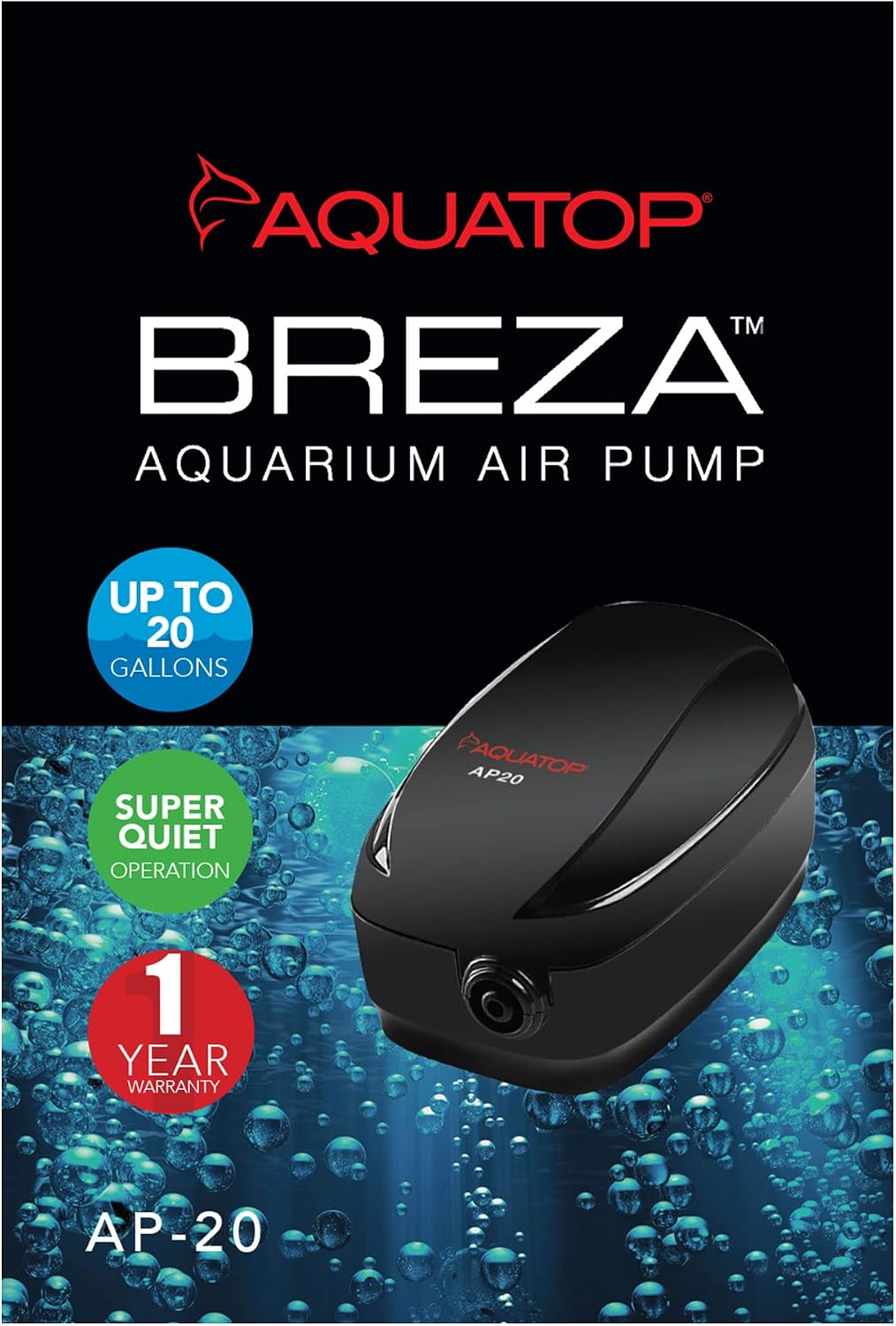 Aquatop Breza Aquarium Air Pump