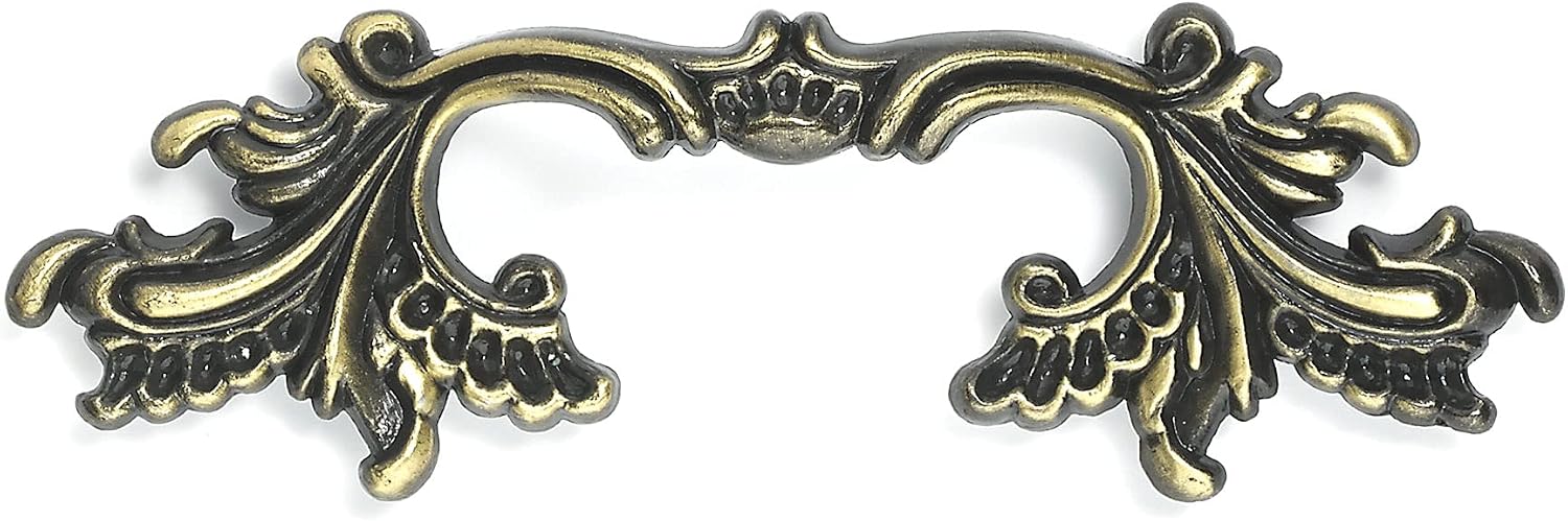 Richelieu | Provence 3-inch (76 mm) Antique English Arched Cabinet Pull