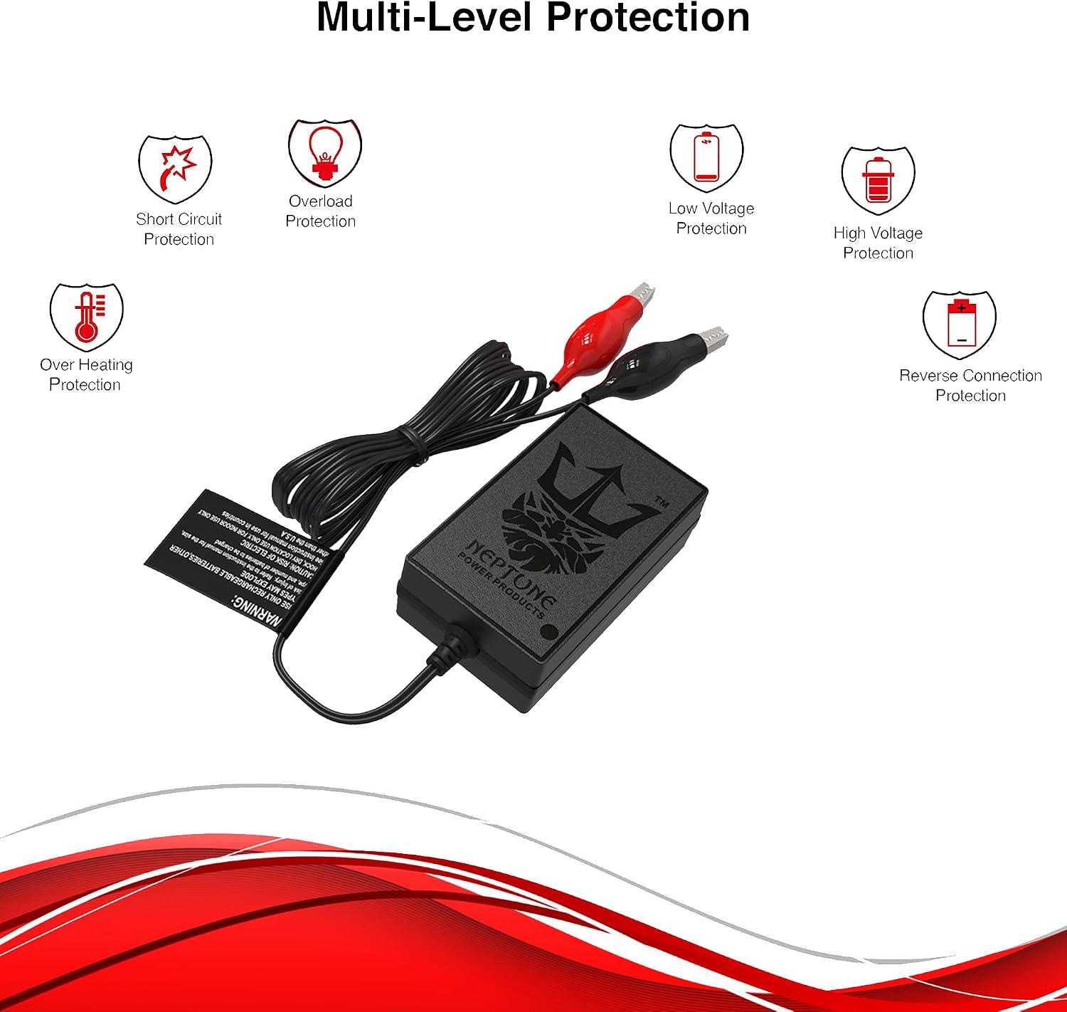 NTBC1000 Replacement for BatteryMINDer 1500: 12 Volt-1.5 AMP Battery Charger/Maintainer. Used for Cars, Trucks, Snowmobiles, Boats, Motorcycles