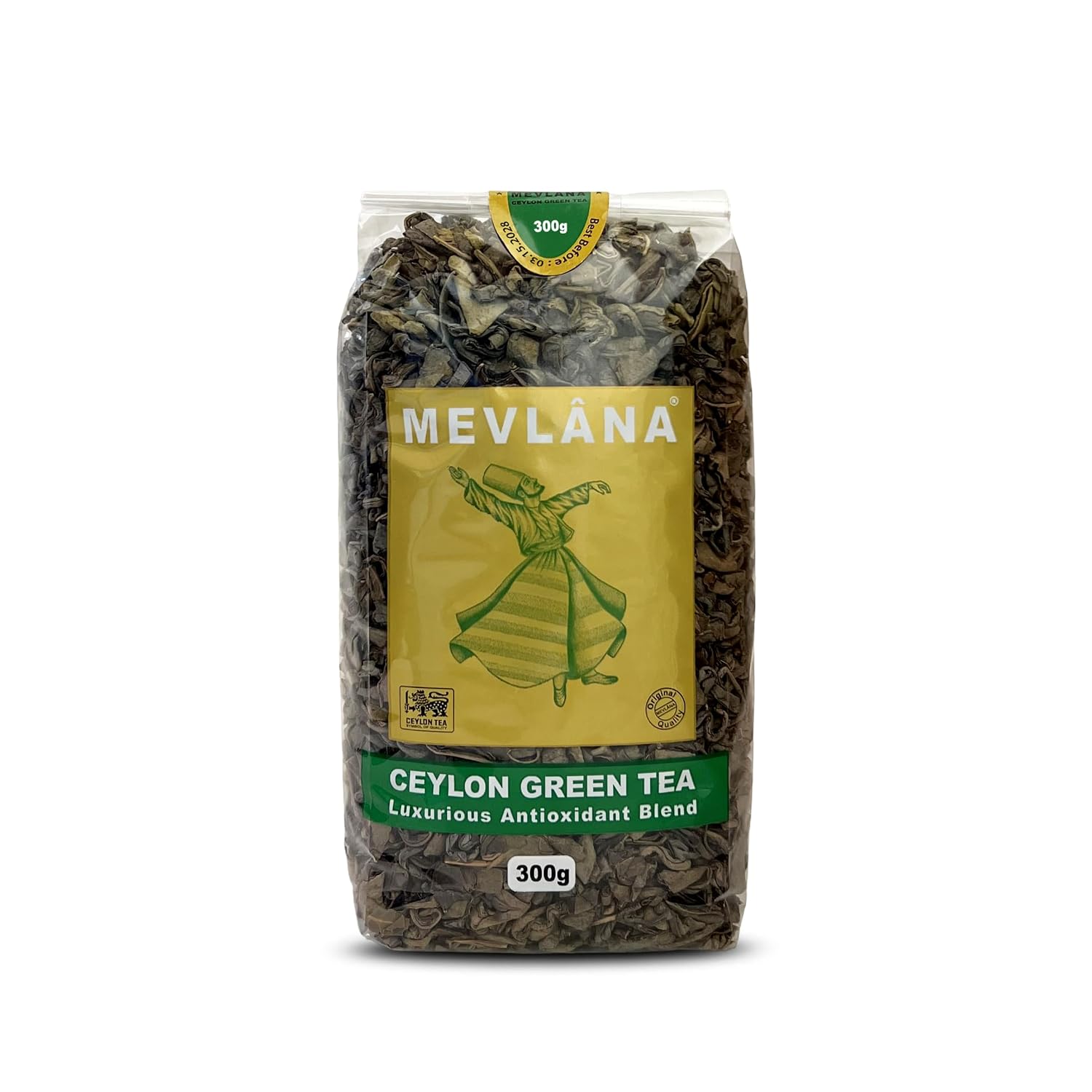 Mevlâna - Ceylon Green Tea Loose Leaf | 300 gr |150 Cups