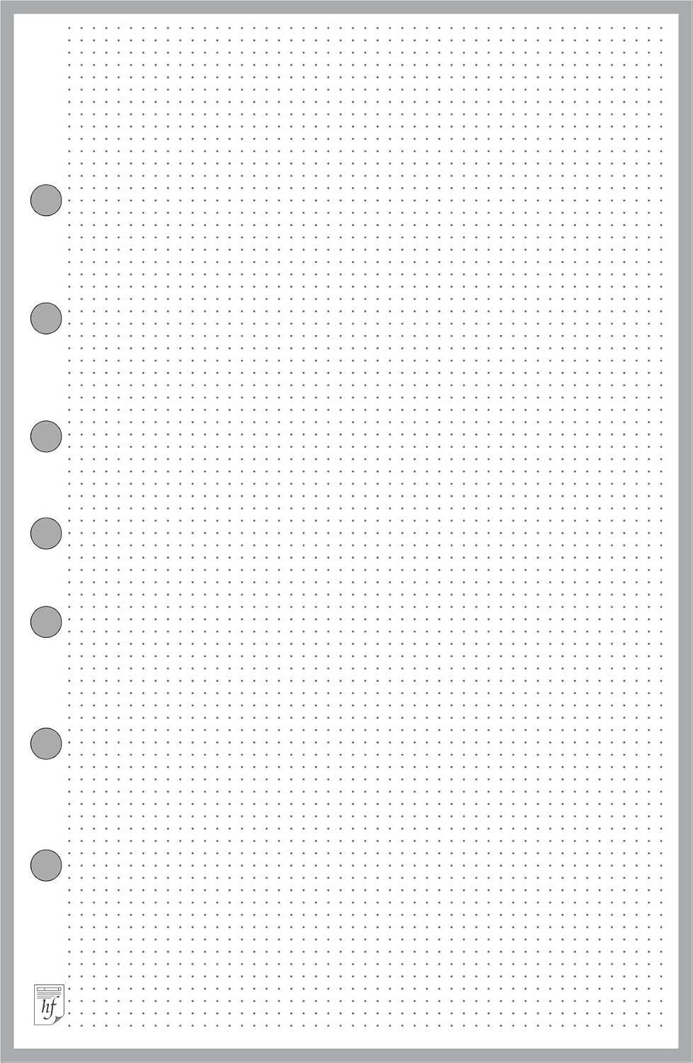 FC Classic Payment/Expense Record & Check Register, 50 Sheets, 5.5" x 8.5" | For 7-Ring FC Notebooks. Record payments, expenses, account balance. Ink-friendly heavyweight paper.