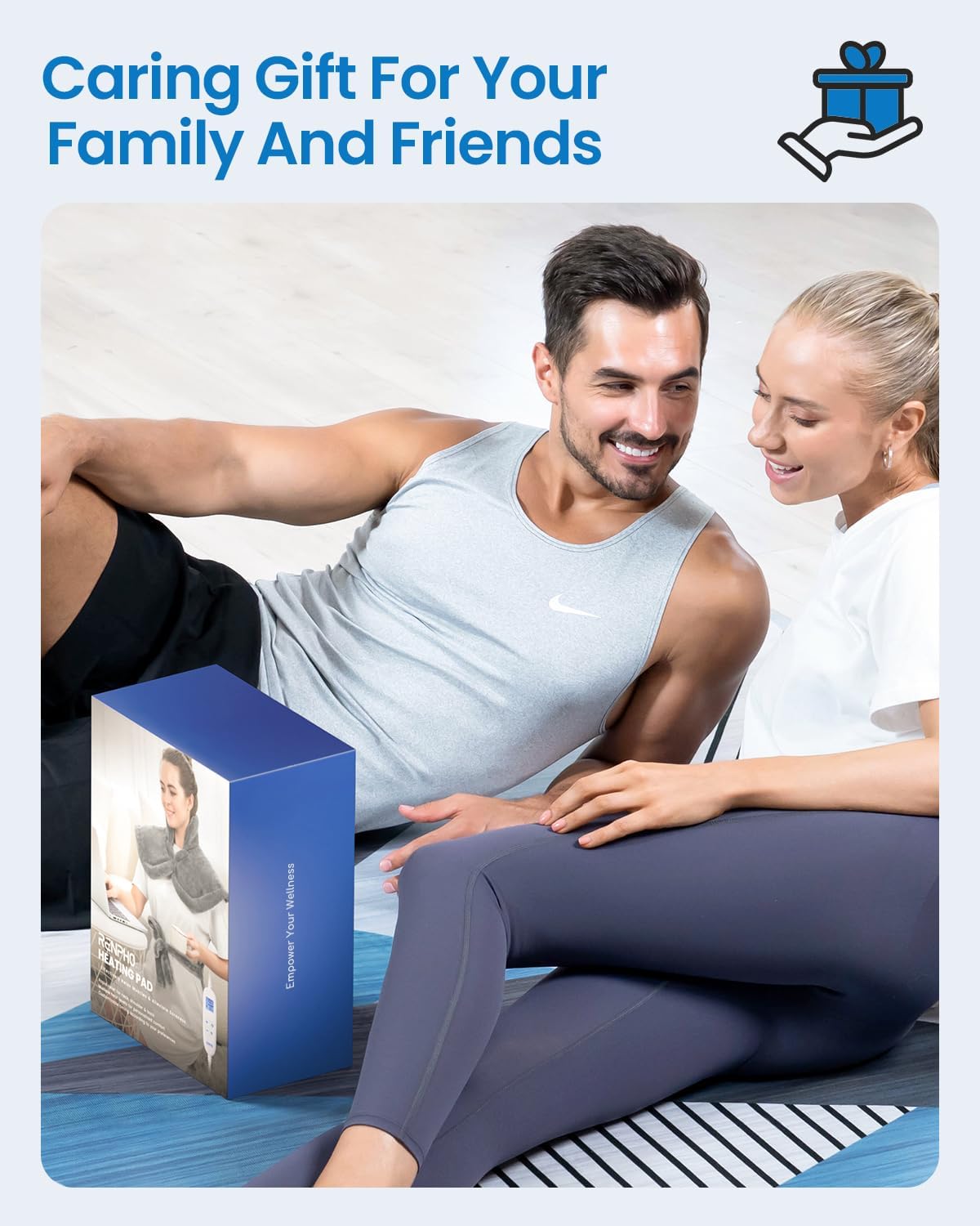 RENPHO Heating Pad for Back, Gift for Women & Men, FSA Eligible HSA