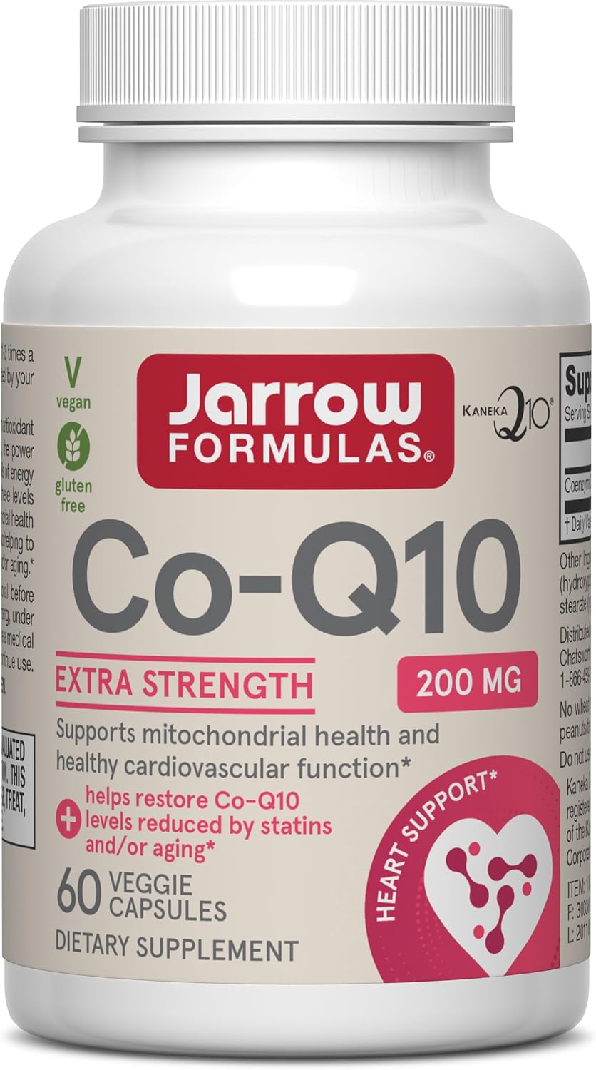 Jarrow Glucosamine + Chondroitin, Nutrient Support, 240 Capsules | Glucosamine Chondroitin Capsules, Dietary Supplement To Support Joint Health With Vitamin C & Manganese, 60 Servings