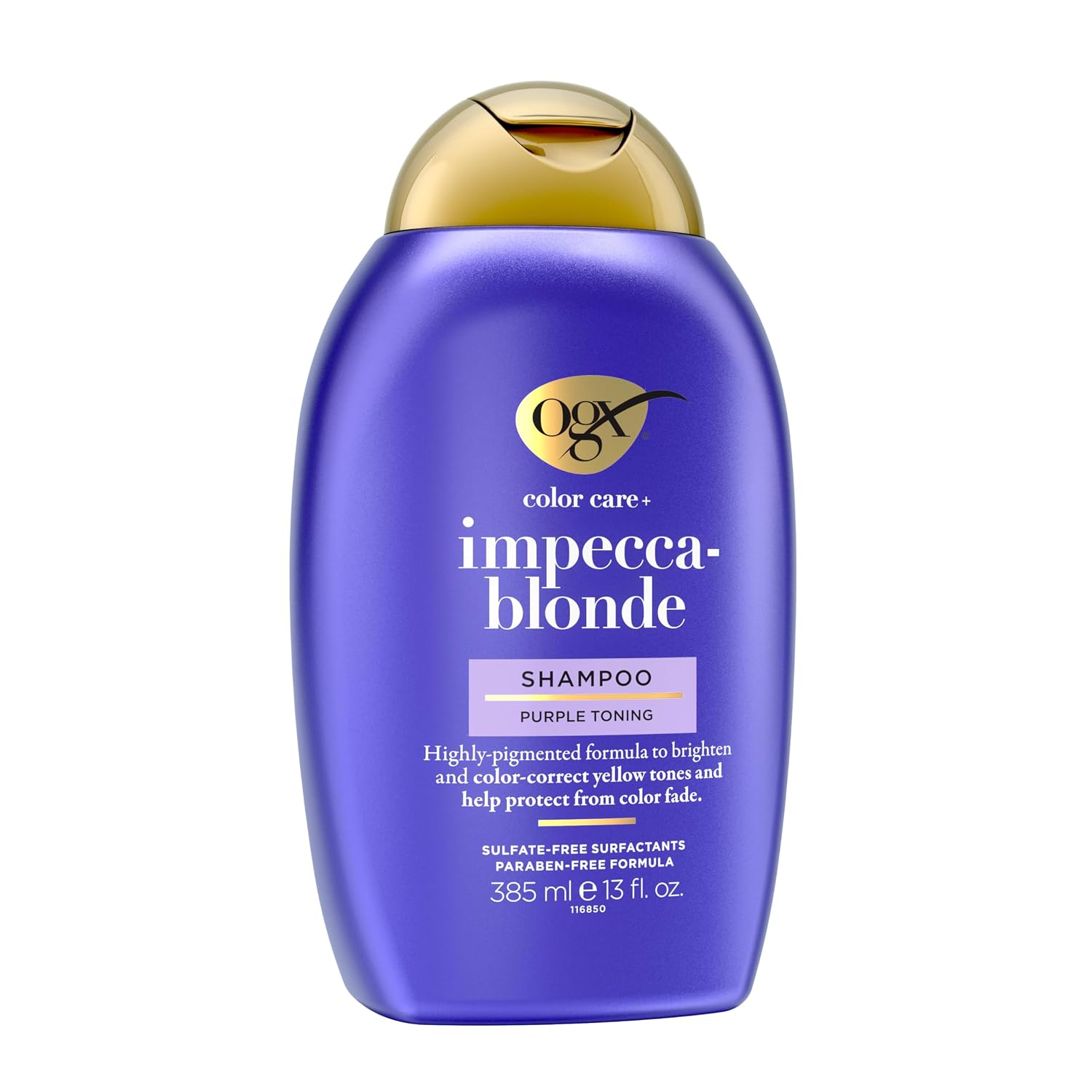 OGX Color Care + Impecca-Blonde Purple Shampoo, 13 fl oz