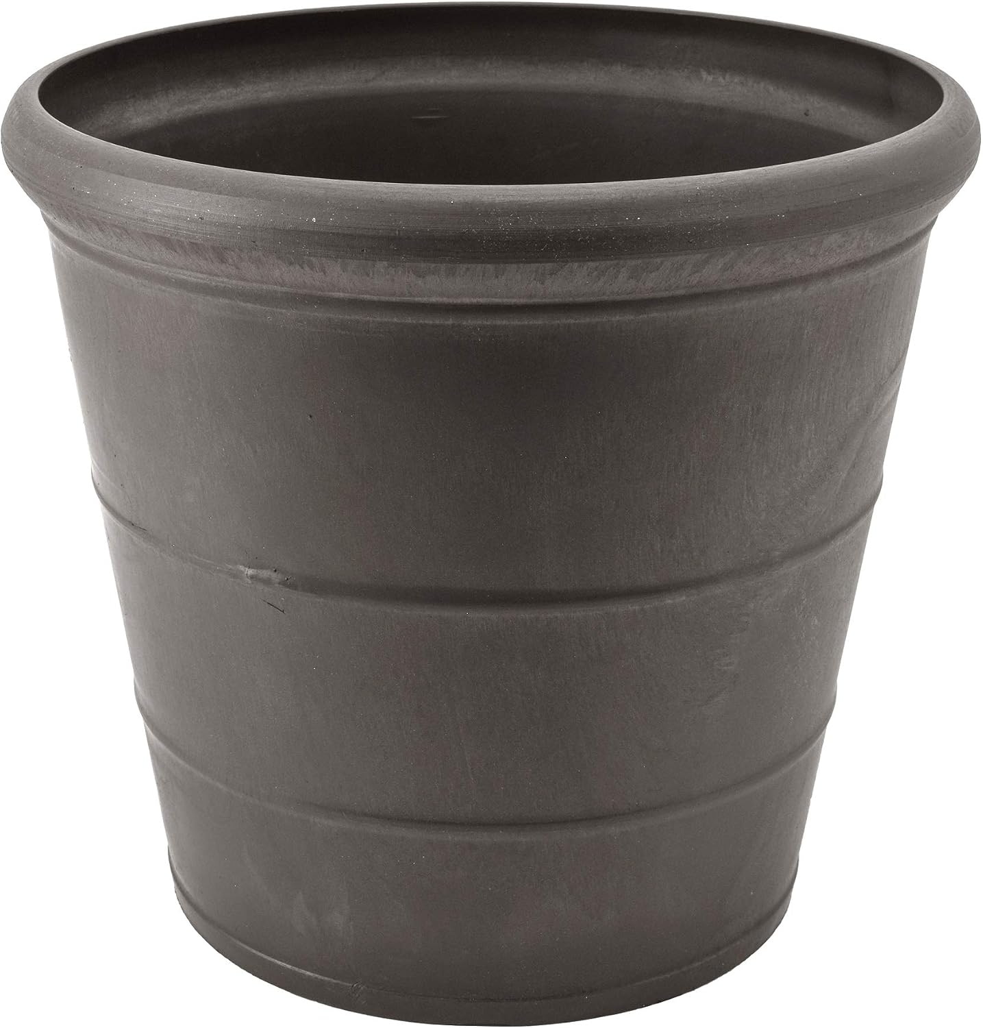 PSW Pot Collection NUR28C 10” Planter Pot for Indoor and Outdoor Plants and Gardens, 10-inch, Chocolate