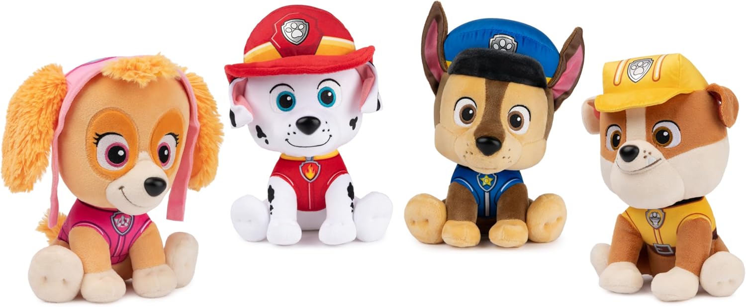 GUND PAW Patrol Chase 6-Inch Plush Toy, Stuffed Animal for Ages 1+