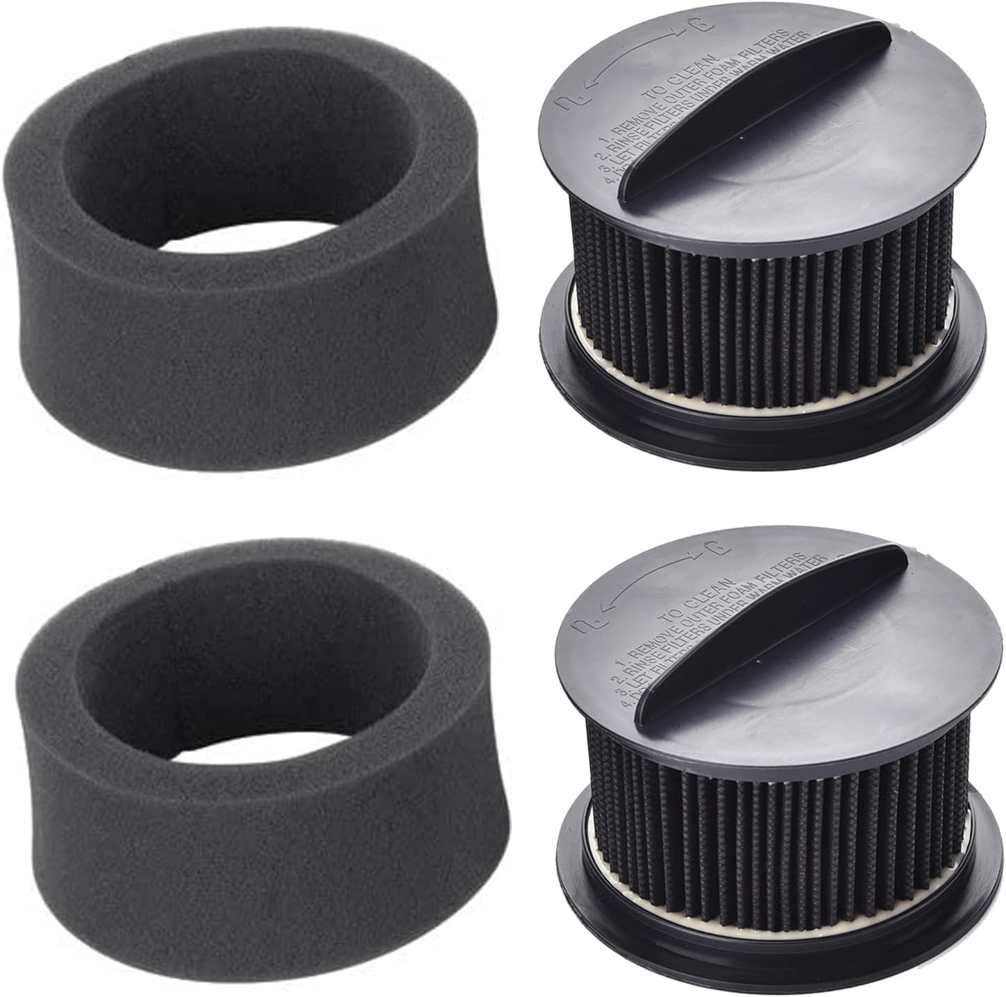 Vacuum Filters for Bissell Powerforce Helix Turbo 32r9,1240,82h1