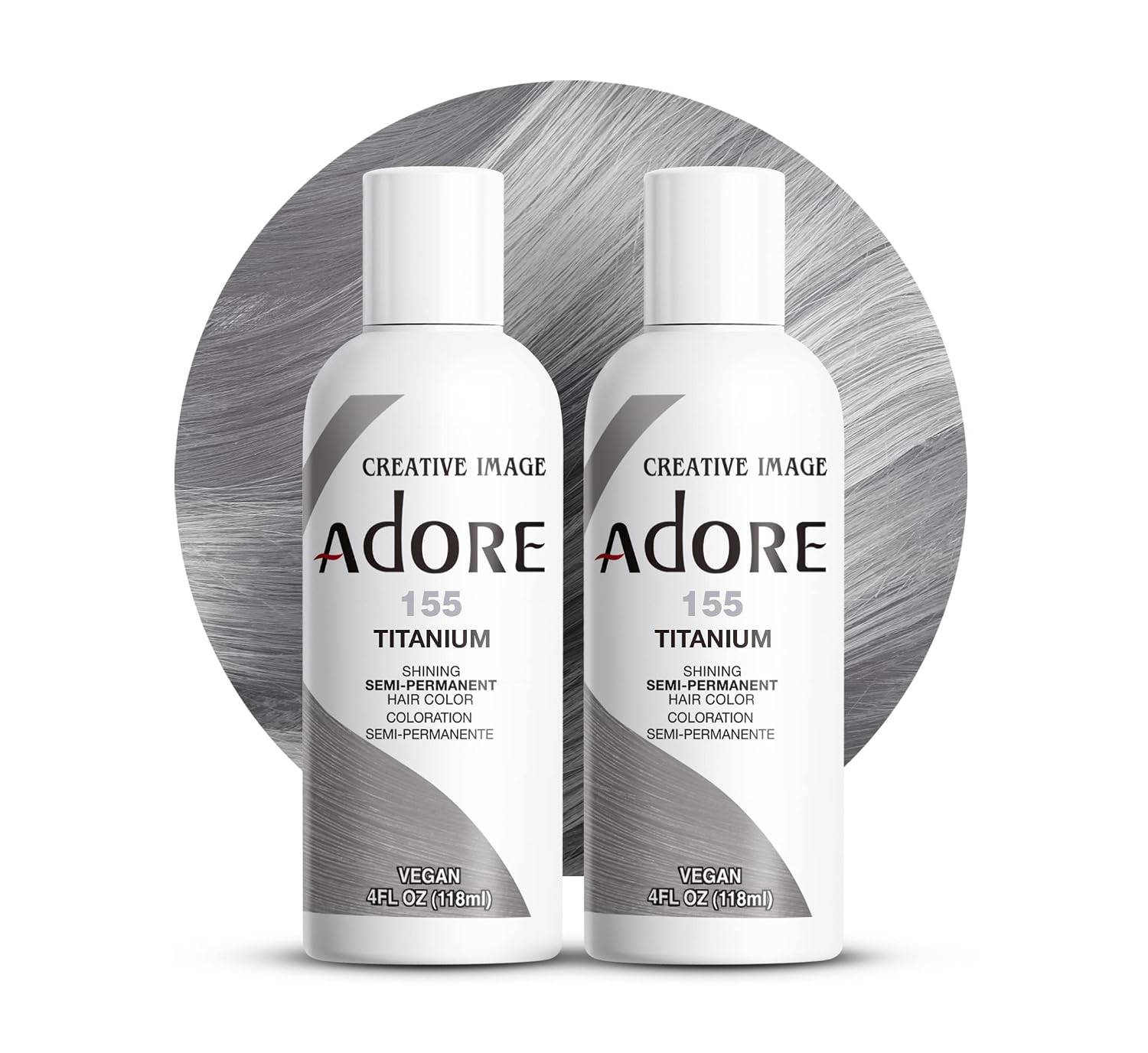 Adore Semi Permanent Hair Color, 107 Mocha, 4 Fl Oz | Vegan & Cruelty-Free Brown Hair Dye | No Ammonia, No Peroxide, No Alcohol