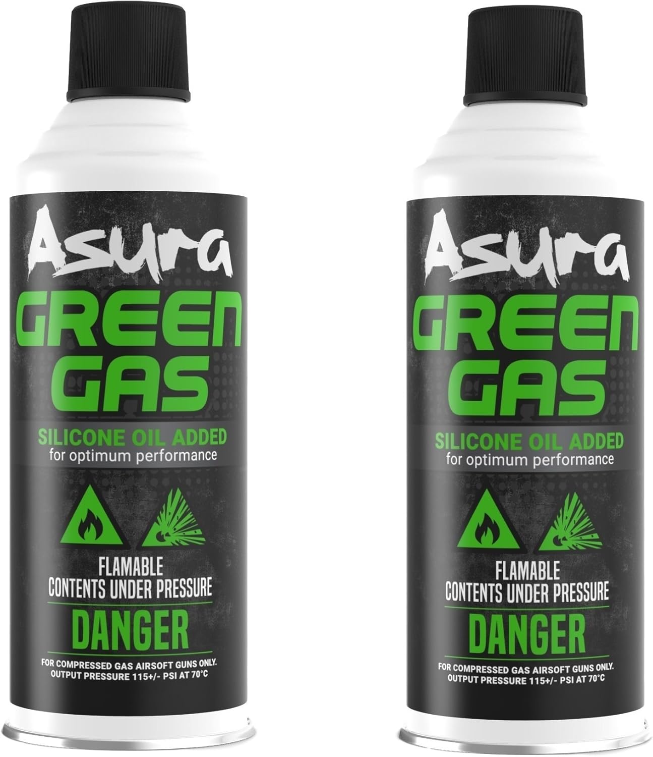 Asura Power Green Gas G-1000, Pack of 2