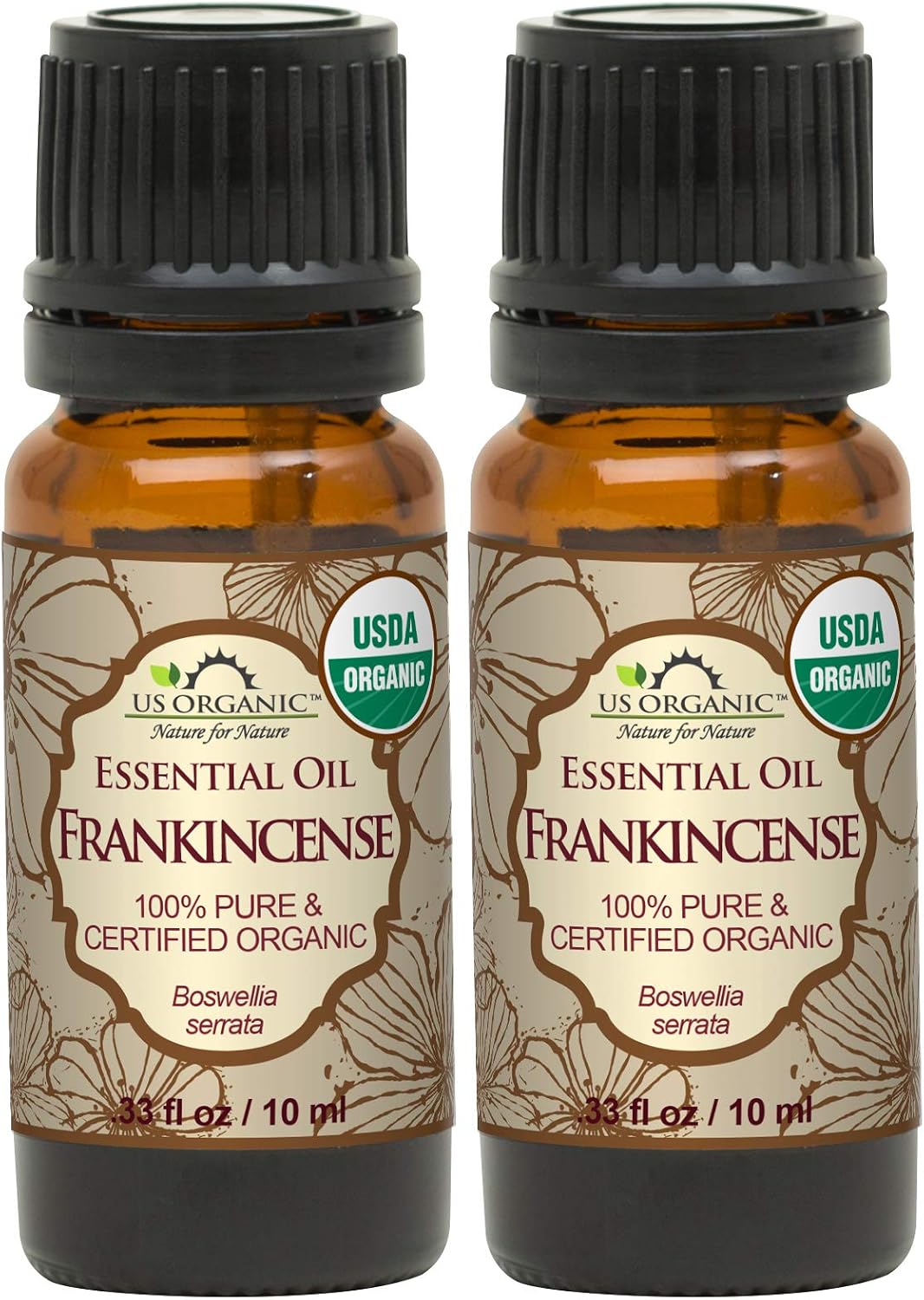 US Organic Moroccan Argan Oil, USDA Certified Organic,100% Pure & Natural, Cold Pressed Virgin, Unrefined, 2 Oz in Amber Glass Bottle, for Hair treatment, Skin, Nail, Cuticle, Sourced from Morocco.