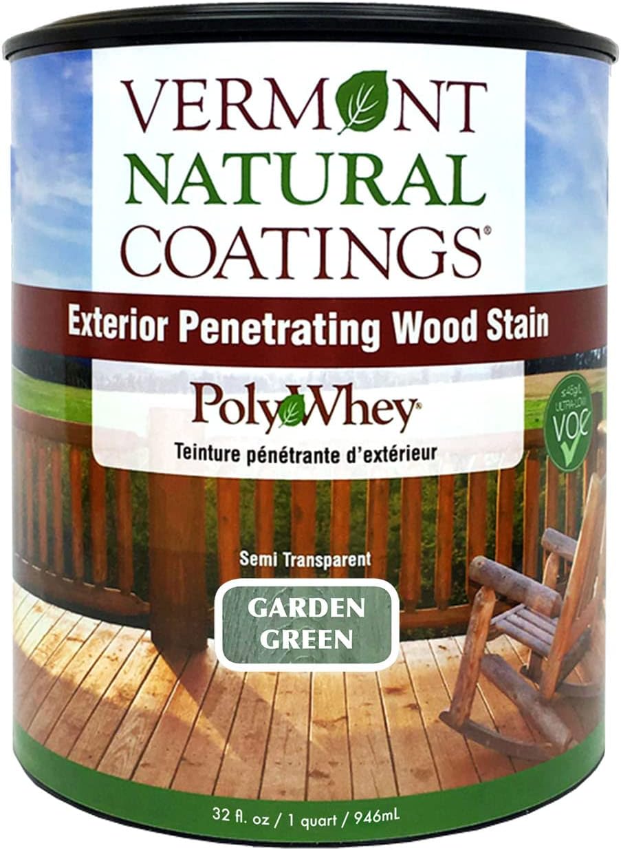 Vermont Natural Coatings PolyWhey Exterior Penetrating Stain - Lakeside Cedar - Gallon