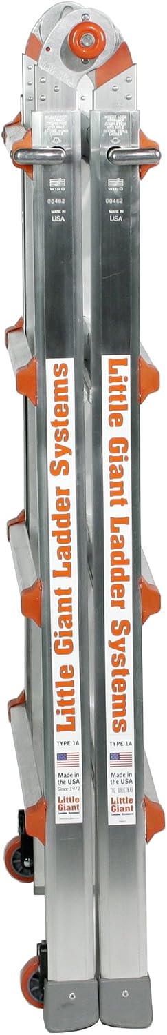 Little Giant Ladder Systems 10102LG 300-Pound Duty Rating Multi-Use Ladder